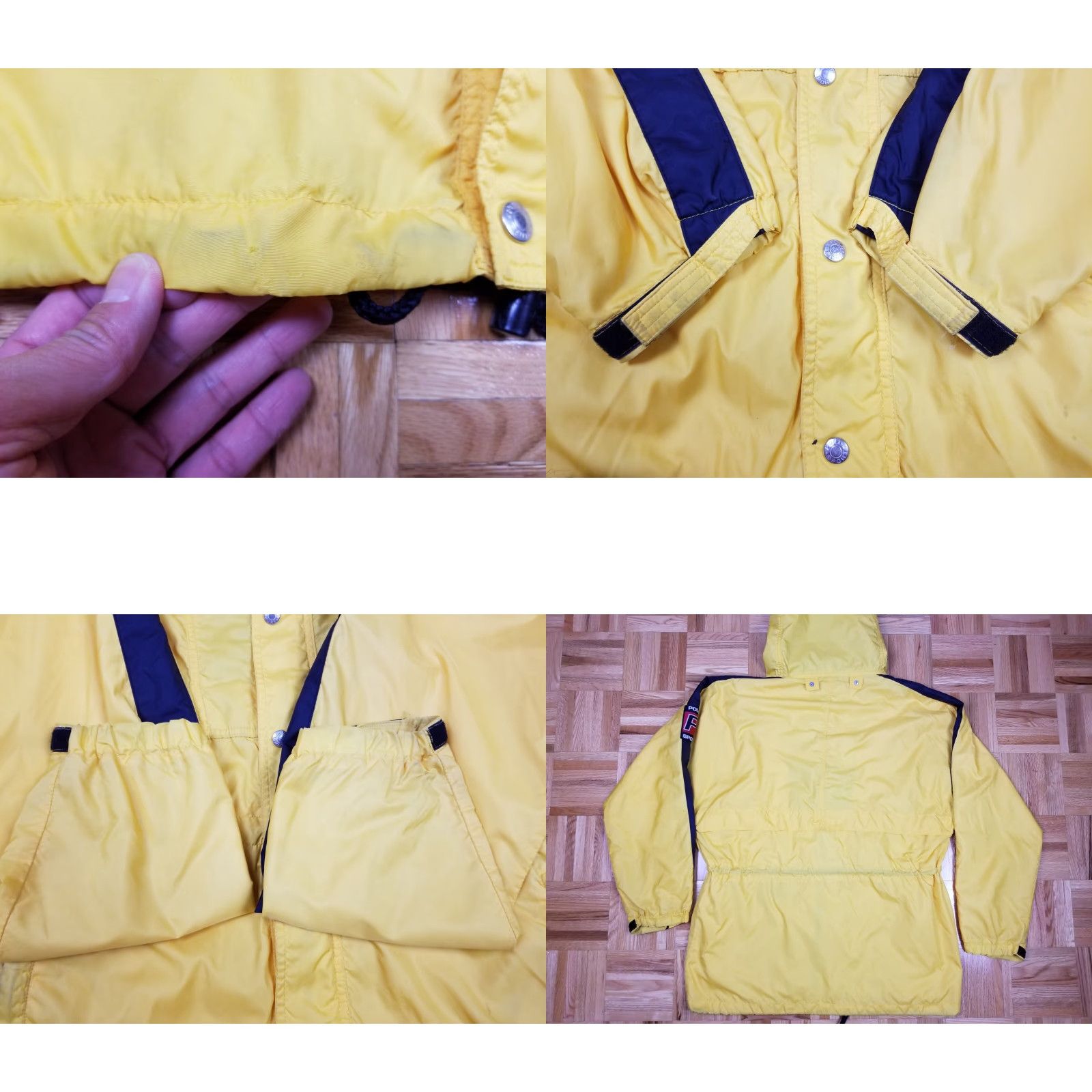 Ralph Lauren VINTAGE RALPH LAUREN POLO SPORT YELLOW WINDBREAKER JACKET SZ MEDIUM Jacket Mens Windbreaker 90s Polo Sport Yellow Vintage 90s Mens M Size US M / EU 48-50 / 2 - 8 Thumbnail
