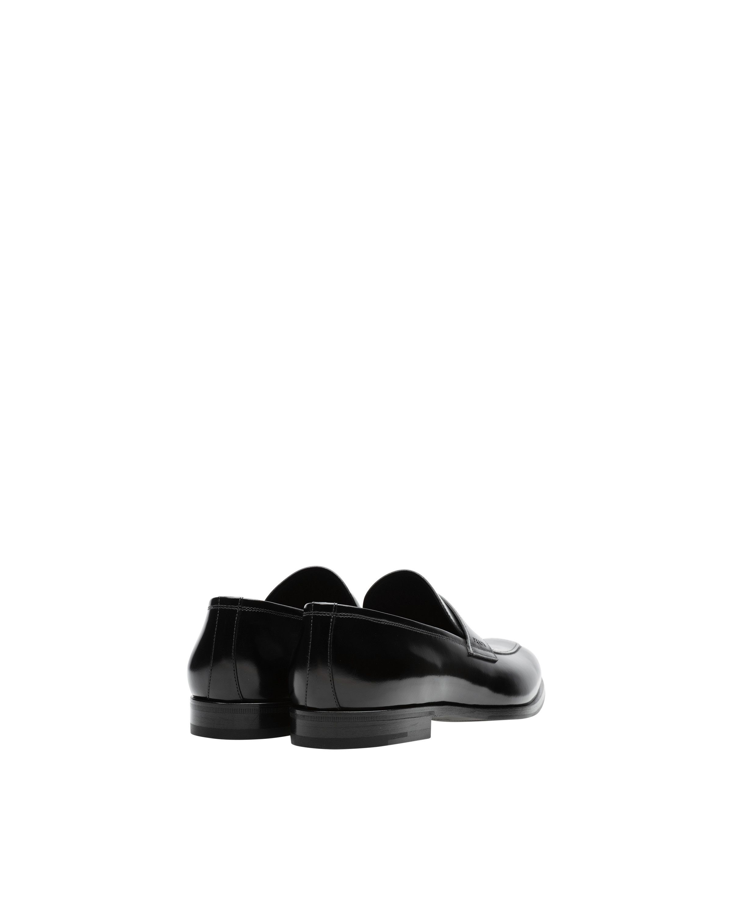 Prada o1mt1gz0225 Brushed Loafers in Black Size US 6 / EU 39 - 5 Thumbnail