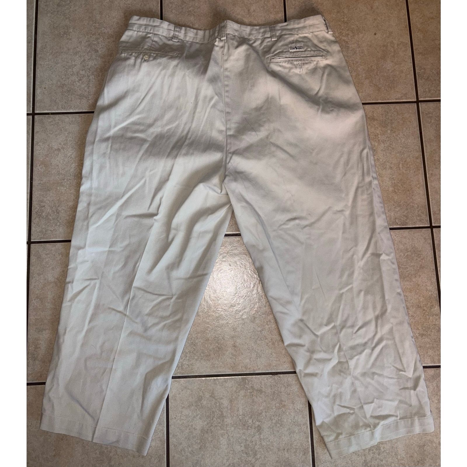 Polo Ralph Lauren Polo Ralph Lauren vintage Andrew pants 40/30 khaki Size US 40 / EU 56 - 4 Thumbnail