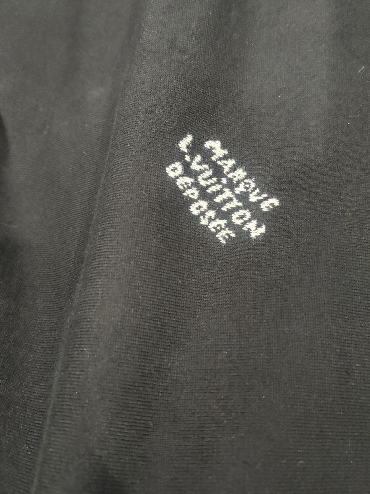 Louis Vuitton Louis Vuitton Short-Sleeved Cotton Crewneck Authentic Size US S / EU 44-46 / 1 - 2 Thumbnail