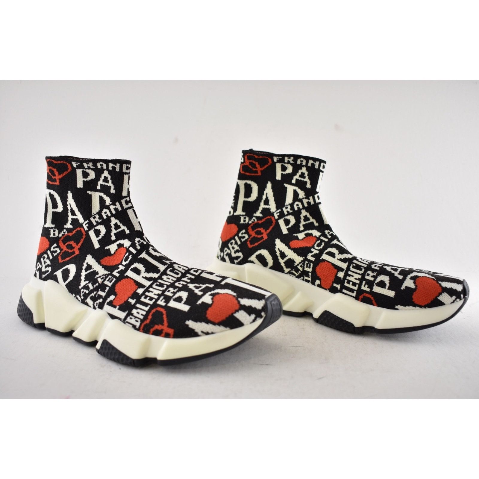 Balenciaga Women's Speed Sock Trainer Paris Runner Sneakers Size US 6 / IT 36 - 3 Thumbnail