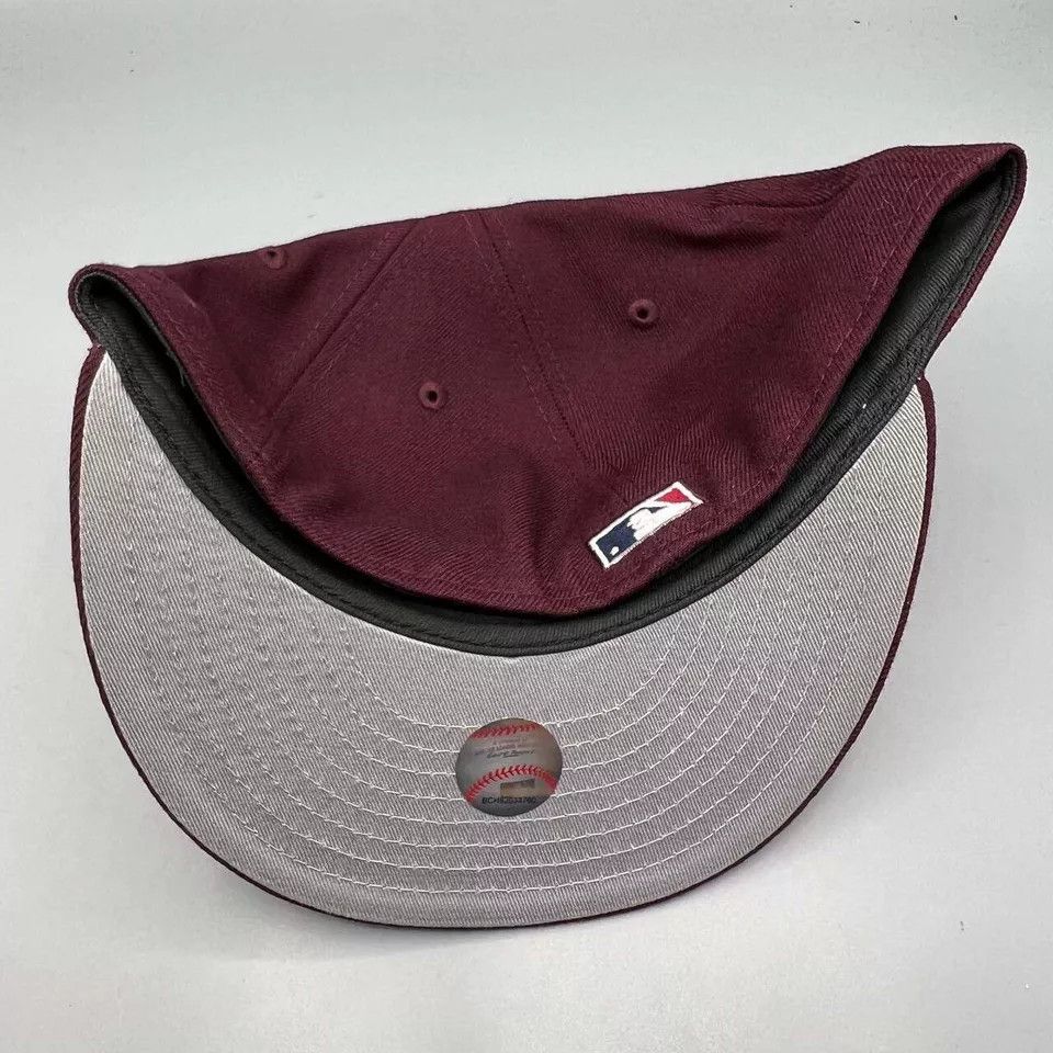 New Era Cleveland Guardians Hat Men 7 3/8 59Fifty New Era MLB Fitted Size ONE SIZE - 6 Thumbnail