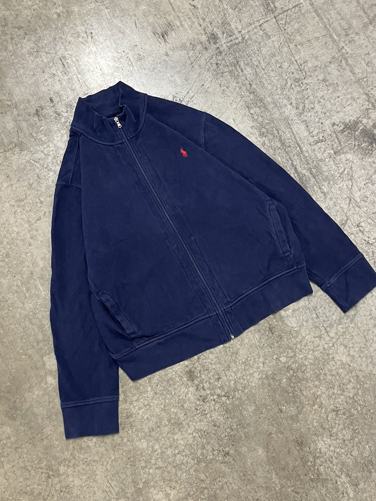 Polo Ralph Lauren × Vintage Polo Ralph Lauren vintage zip up sweatshirt preppy hype fall Size US XXL / EU 58 / 5 - 1 Thumbnail