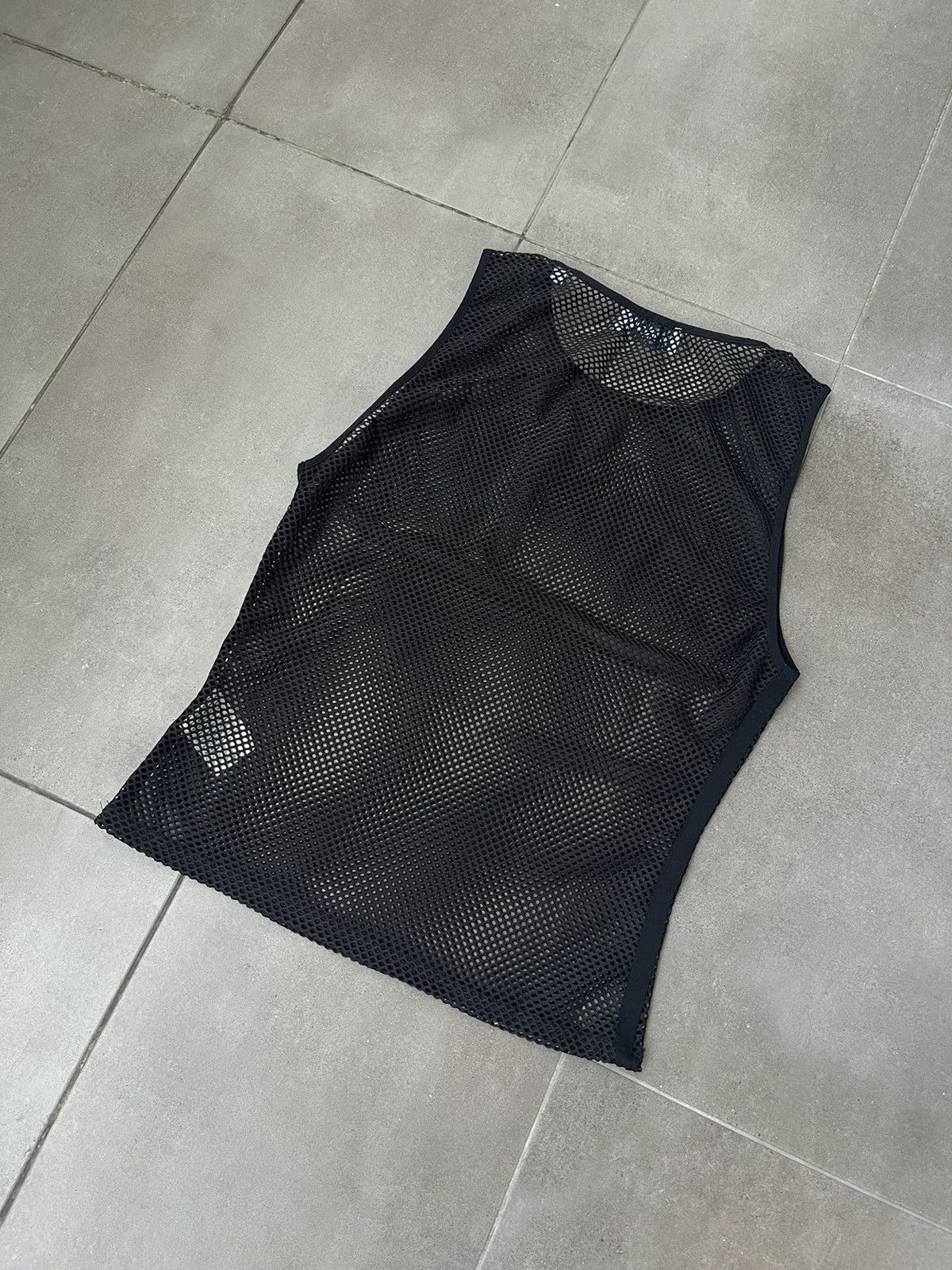 Han Kjobenhavn !DS! SS23 Han Kjobenhavn Laser Black Transparent Tank top Size US M / EU 48-50 / 2 - 14 Thumbnail