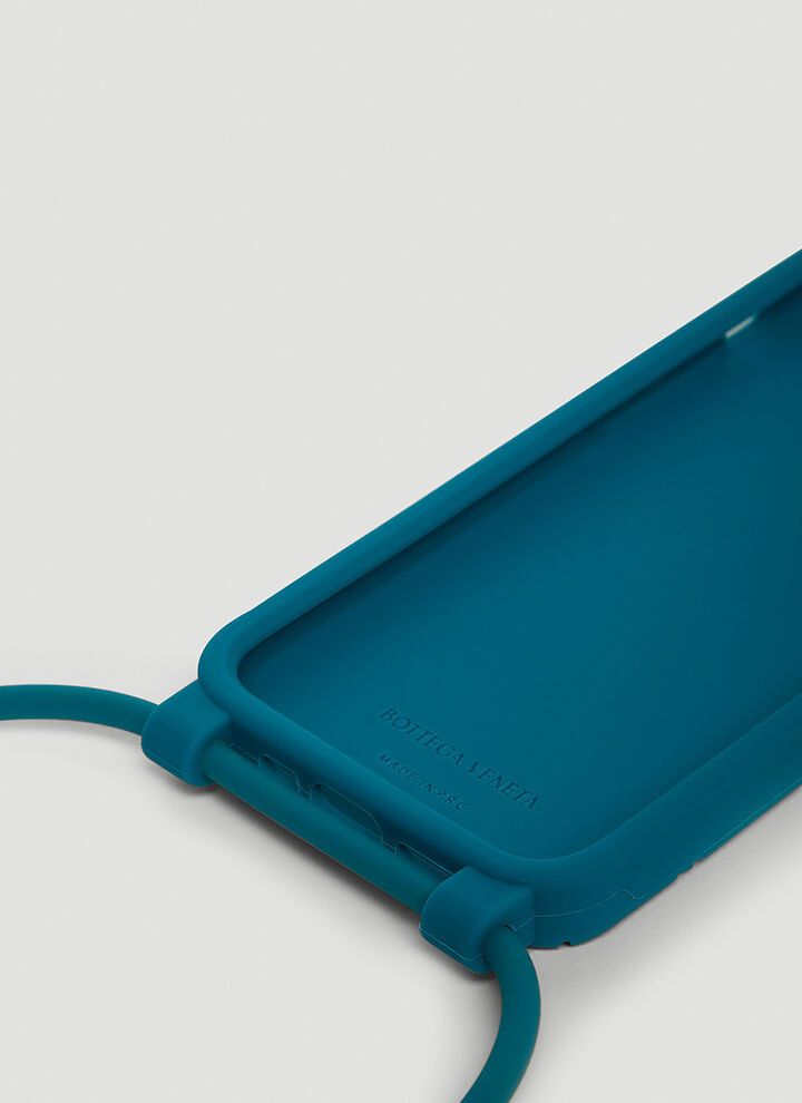 Bottega Veneta o1w1db11024 Size: OS / Iphone 12 Pro Case in Blue Size ONE SIZE - 3 Thumbnail