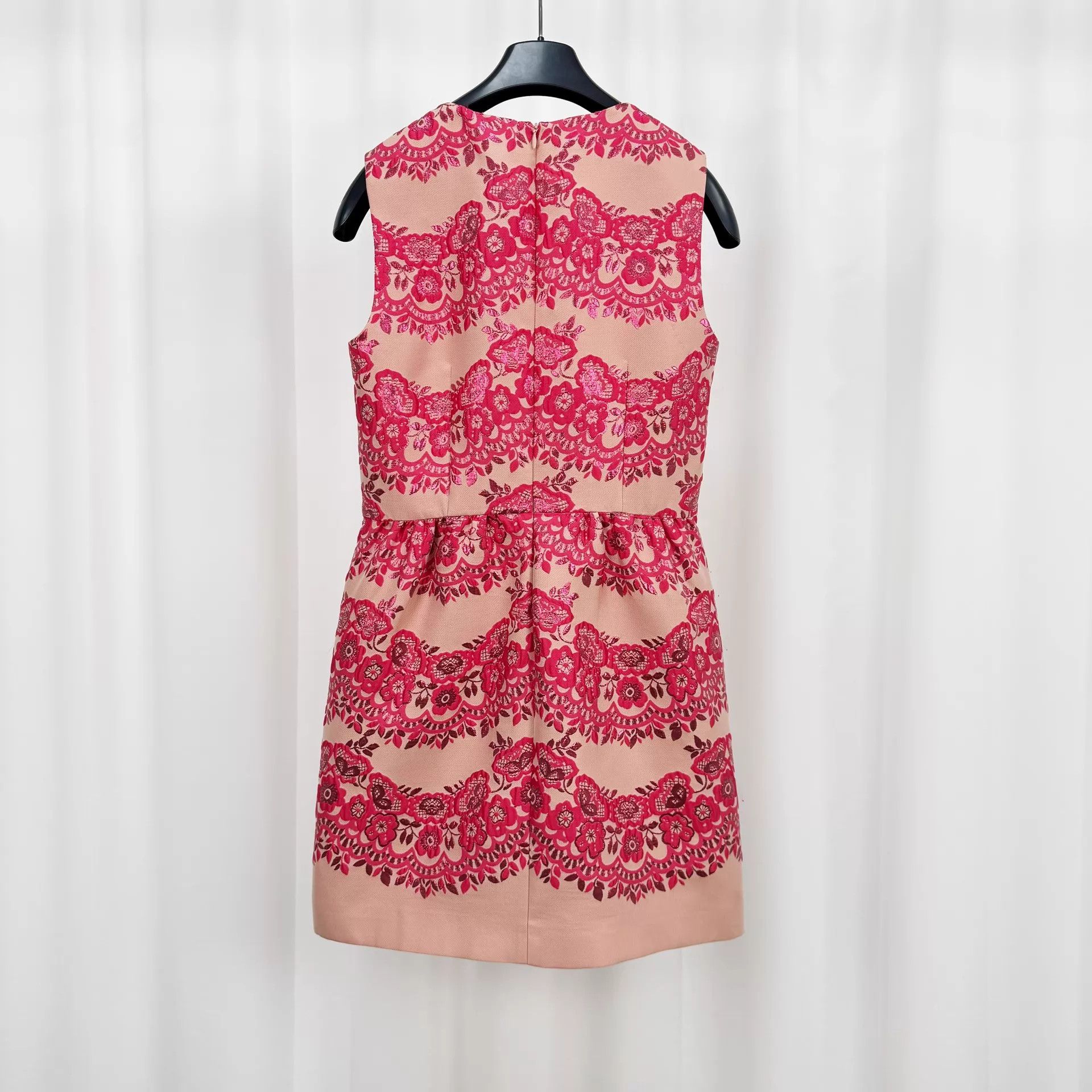 Valentino Red Valentino Gold Thread Embroidered Dress IT42 MINT Size M / US 6-8 / IT 42-44 - 2 Thumbnail