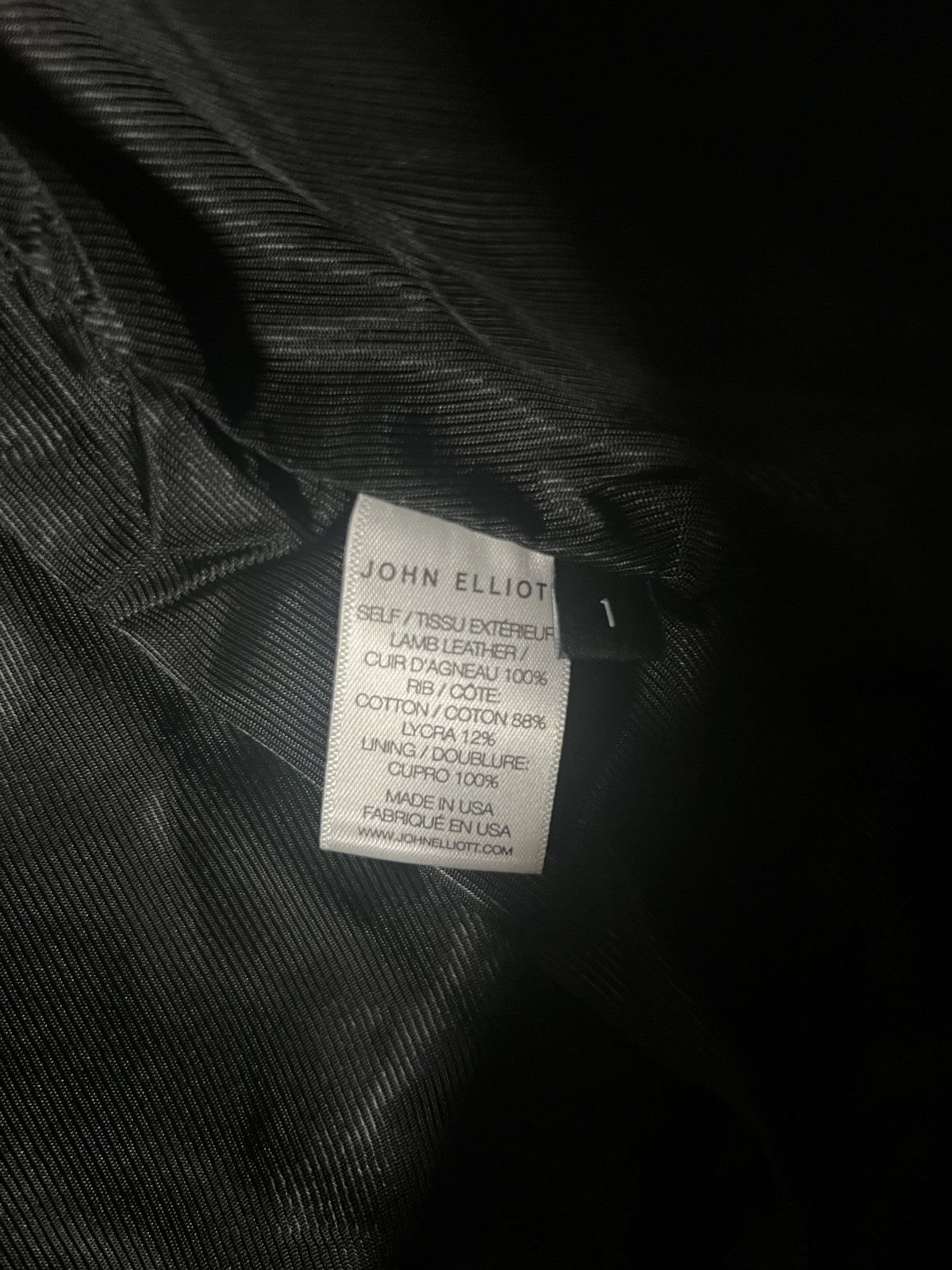 John Elliott Leather Bogota Bomber Size US S / EU 44-46 / 1 - 6 Thumbnail