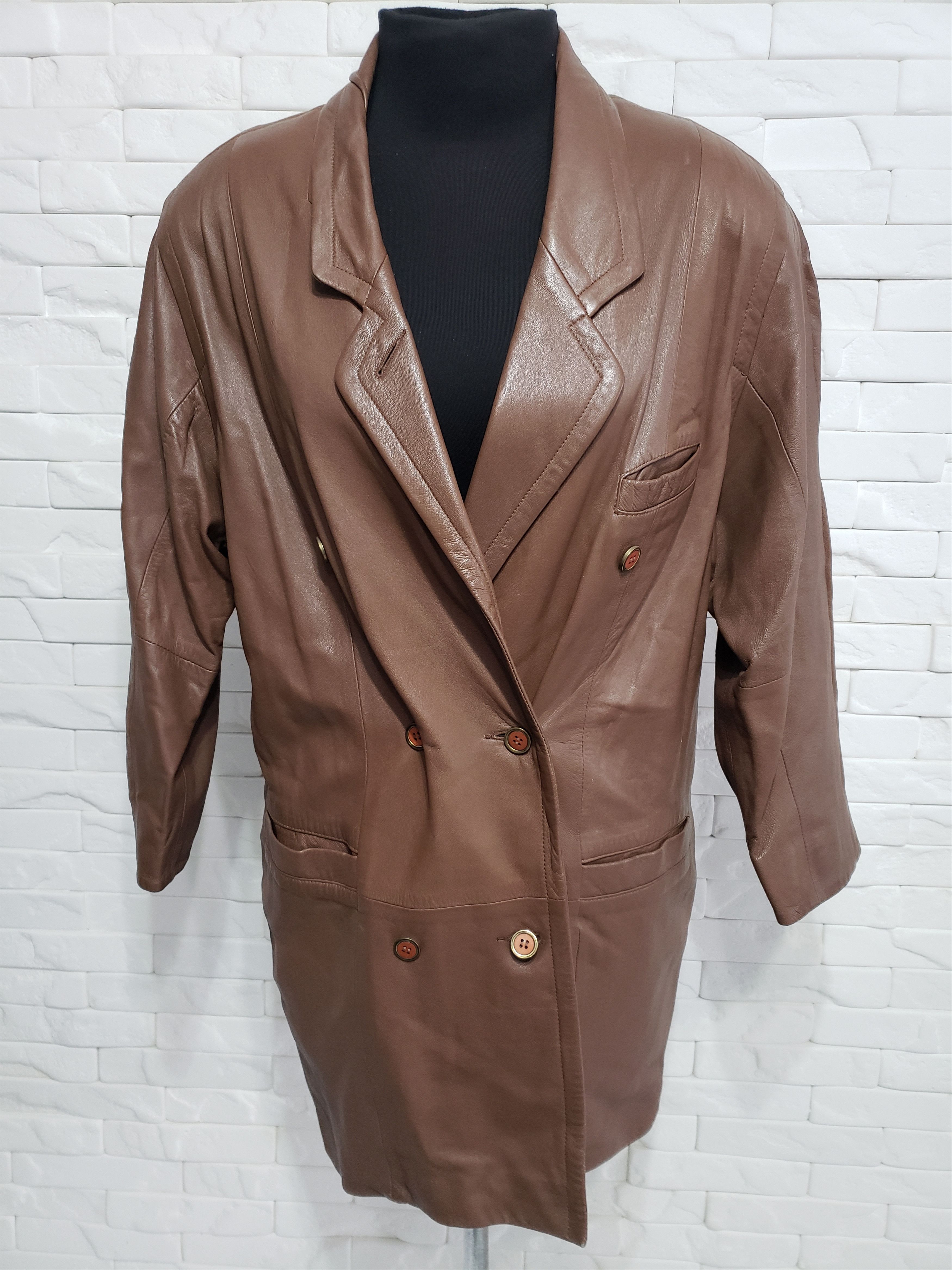 Genuine Leather Women's leather jacket Size XXL / US 16-18 / IT 52-54 - 1 Thumbnail