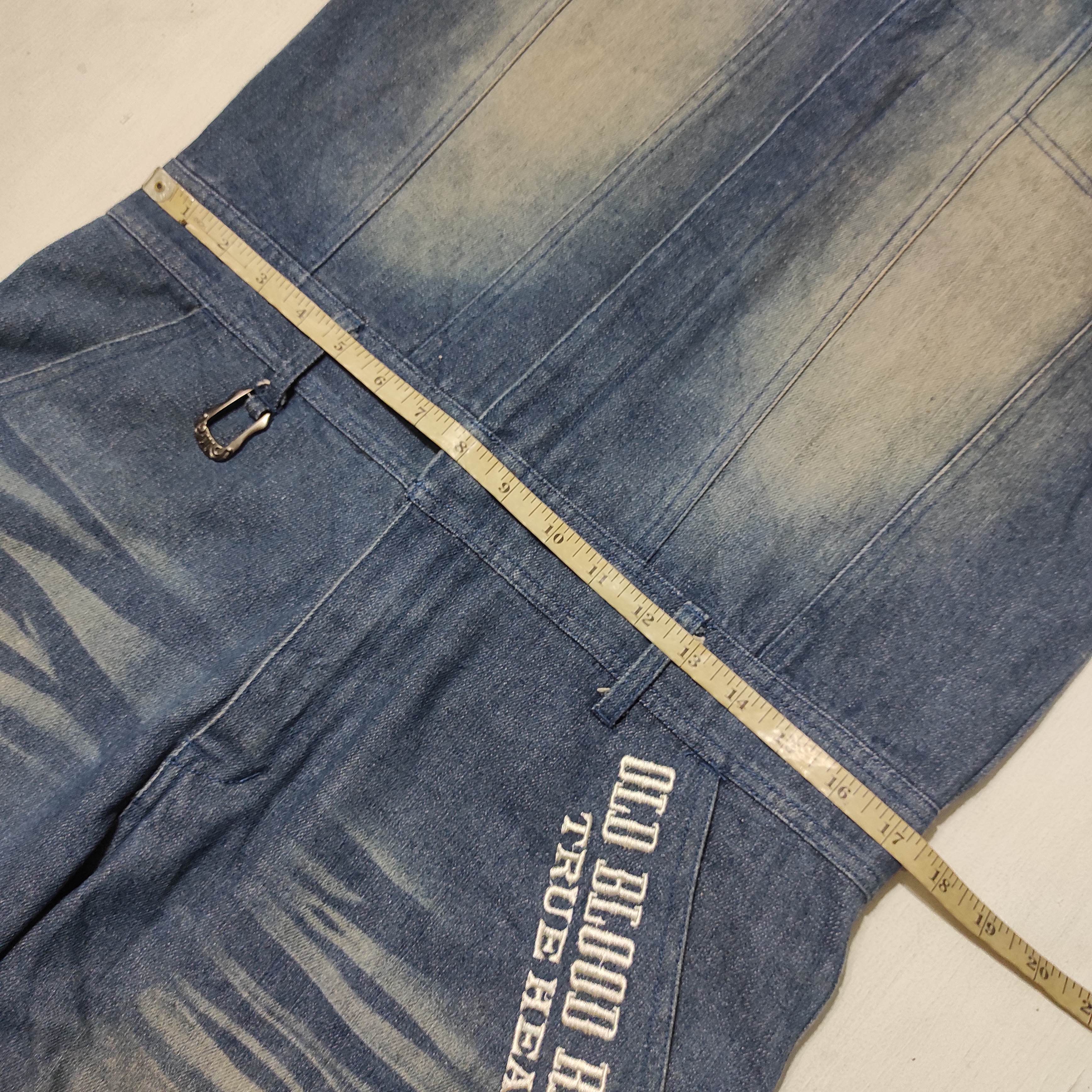 Japanese Brand C.D.S BLACK SENSE Punk Skull Coverall Overall Denim Jeans Size US M / EU 48-50 / 2 - 23 Thumbnail
