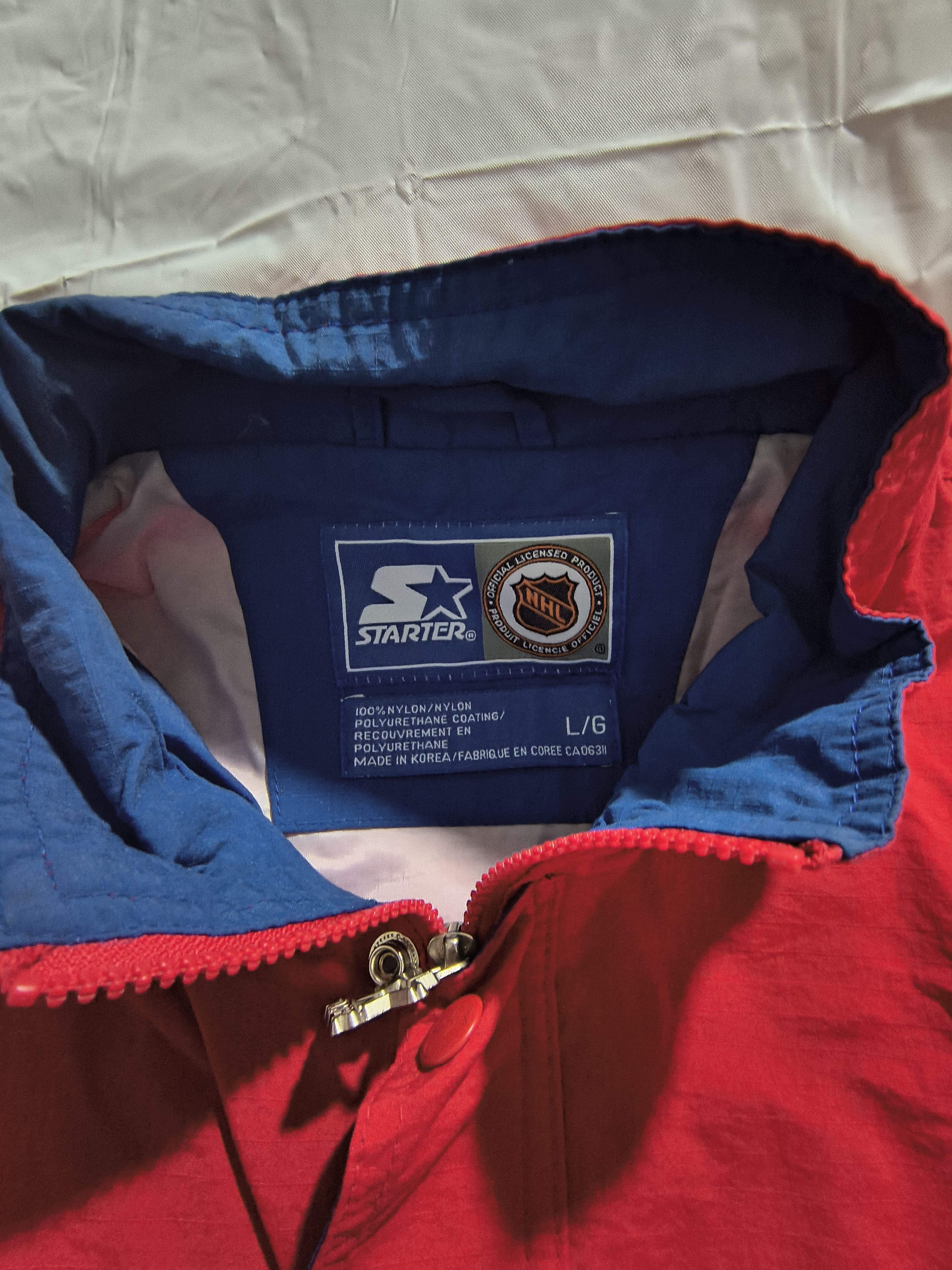 Starter Montreal canadiens starter quarter zip hockey jacket Size US L / EU 52-54 / 3 - 3 Thumbnail