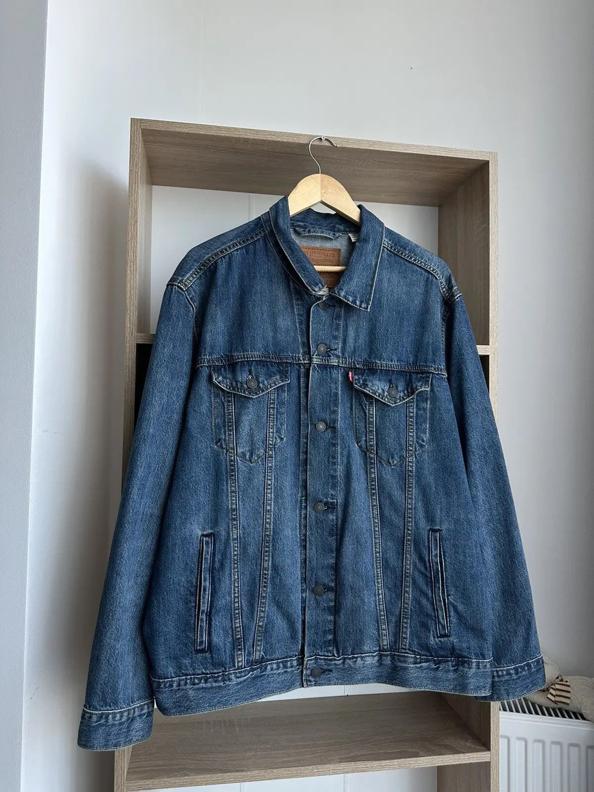 Levi's × Vintage Vintage Levi’s Denim Blue Jacket Size US XL / EU 56 / 4 - 2 Thumbnail