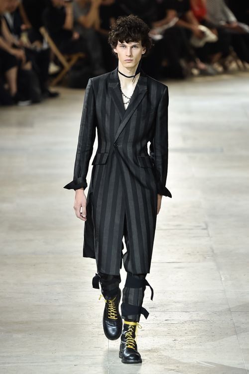 Ann Demeulemeester Ann Demeulemeester 2017aw Strip Coat Size US XS / EU 42 / 0 - 1 Thumbnail