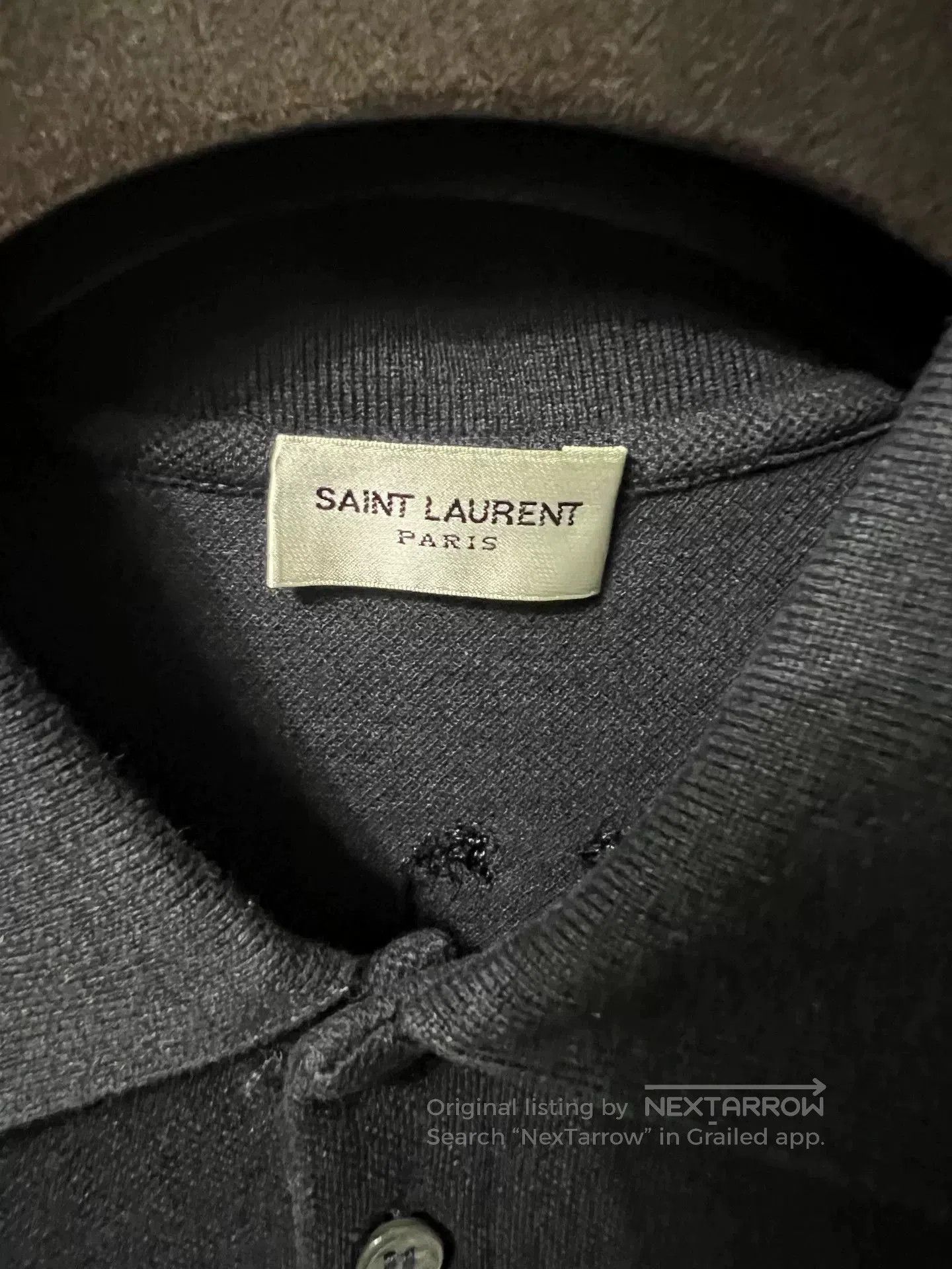 Saint Laurent Paris Saint Laurent Men's Casual Polo Shirt. Size US S / EU 44-46 / 1 - 3 Thumbnail
