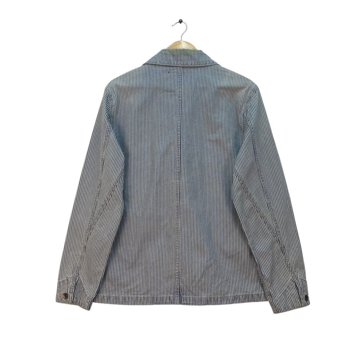 Gap 💥Vintage Gap Workwear Hikory Stripe Jacket Size US M / EU 48-50 / 2 - 2 Thumbnail
