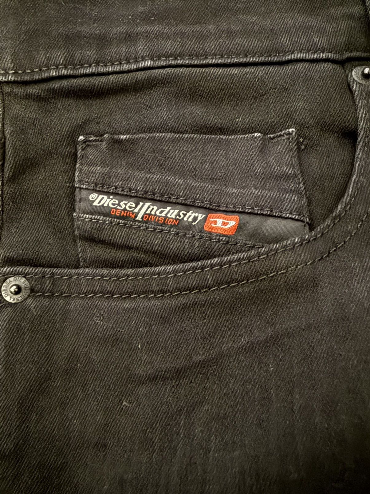 Diesel Diesel Skinny Jeans Size US 33 - 3 Thumbnail