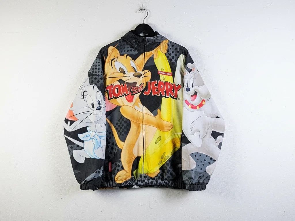 Members Only Members Only Tom & Jerry Jacket XL AOP 90s Y2K Retro Size US L / EU 52-54 / 3 - 1 Thumbnail
