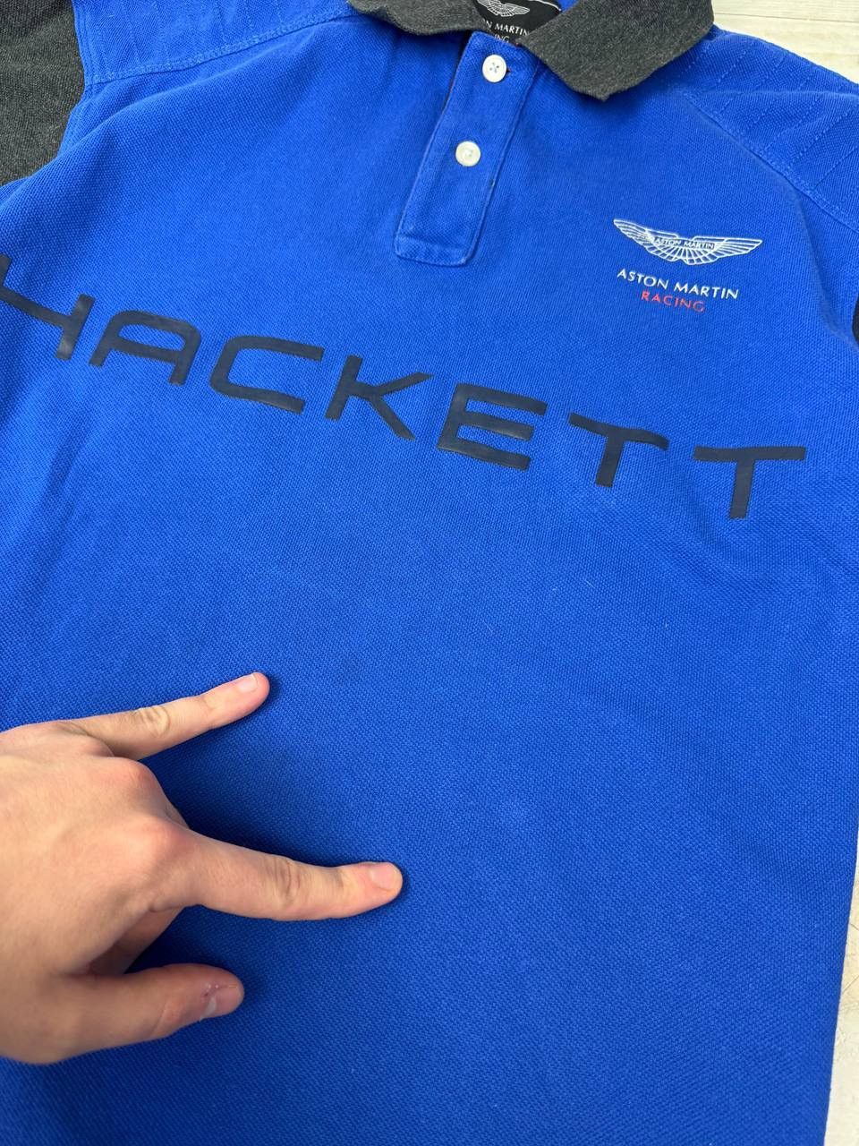 Hackett Hackett Aston Martin Racing Rugby Long Sleeve Size US M / EU 48-50 / 2 - 6 Thumbnail