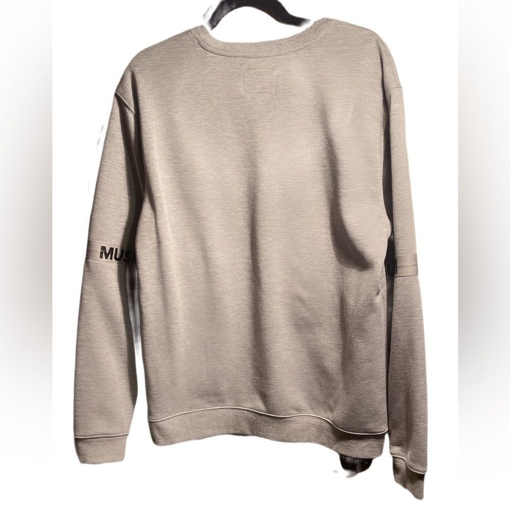 Musium Div. Musium Div grey crew neck casual polycotton blck sweatshirt Size US M / EU 48-50 / 2 - 3 Thumbnail
