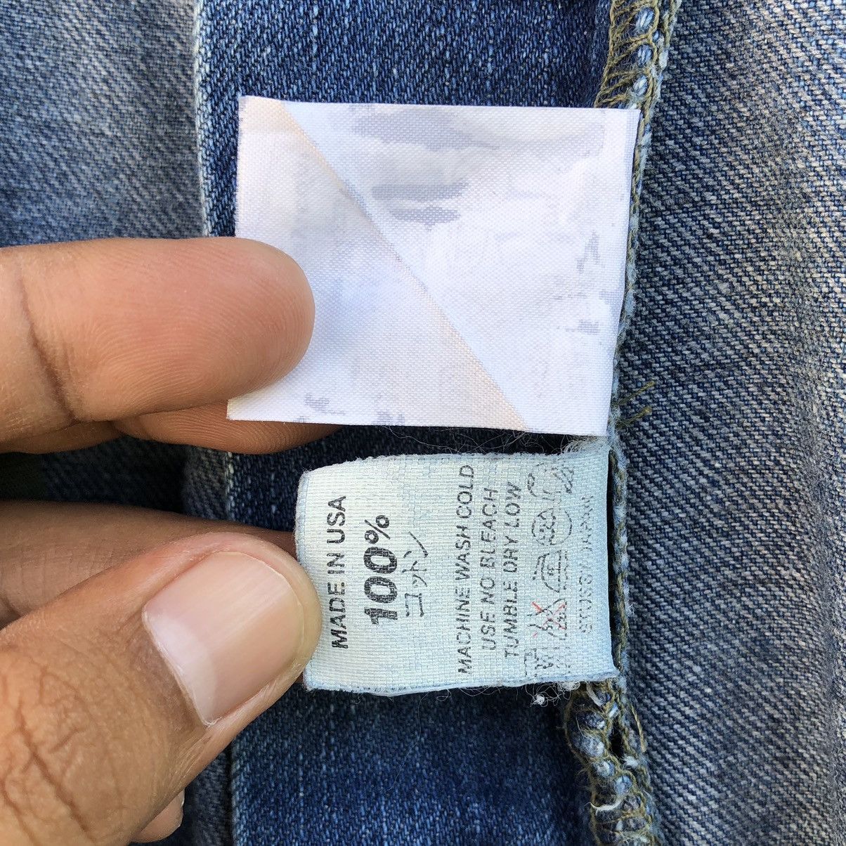 Stussy Vintage Stussy-WK Worker Labour Jeans Denim Pants USA 🇺🇸 Size US 32 / EU 48 - 17 Thumbnail