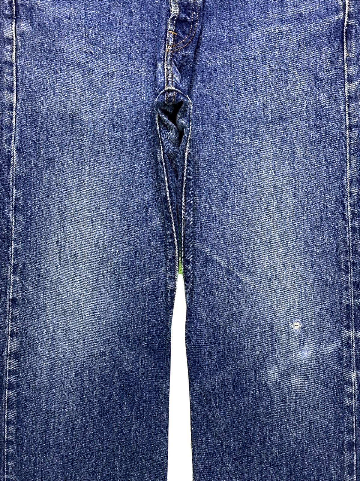 Levi's Vintage 90s Levis 501 Blue Wash Distress Loose Baggy Jeans Size US 31 - 5 Thumbnail