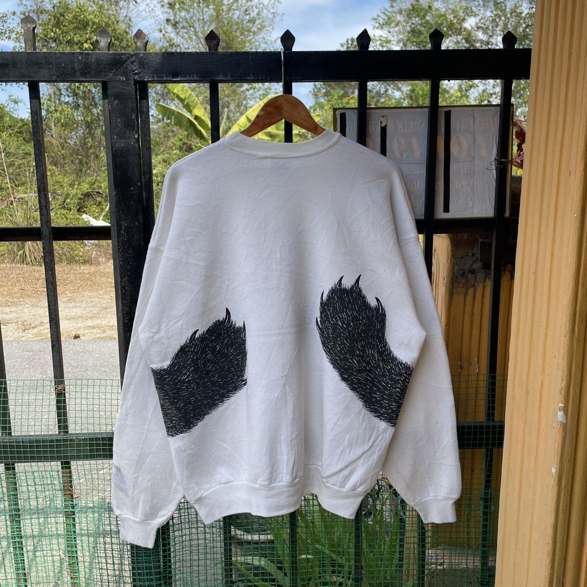 Vintage 🔥Vintage 90s Whellhouse Design The Hug Big Bear Sweatshirts Size US L / EU 52-54 / 3 - 2 Thumbnail