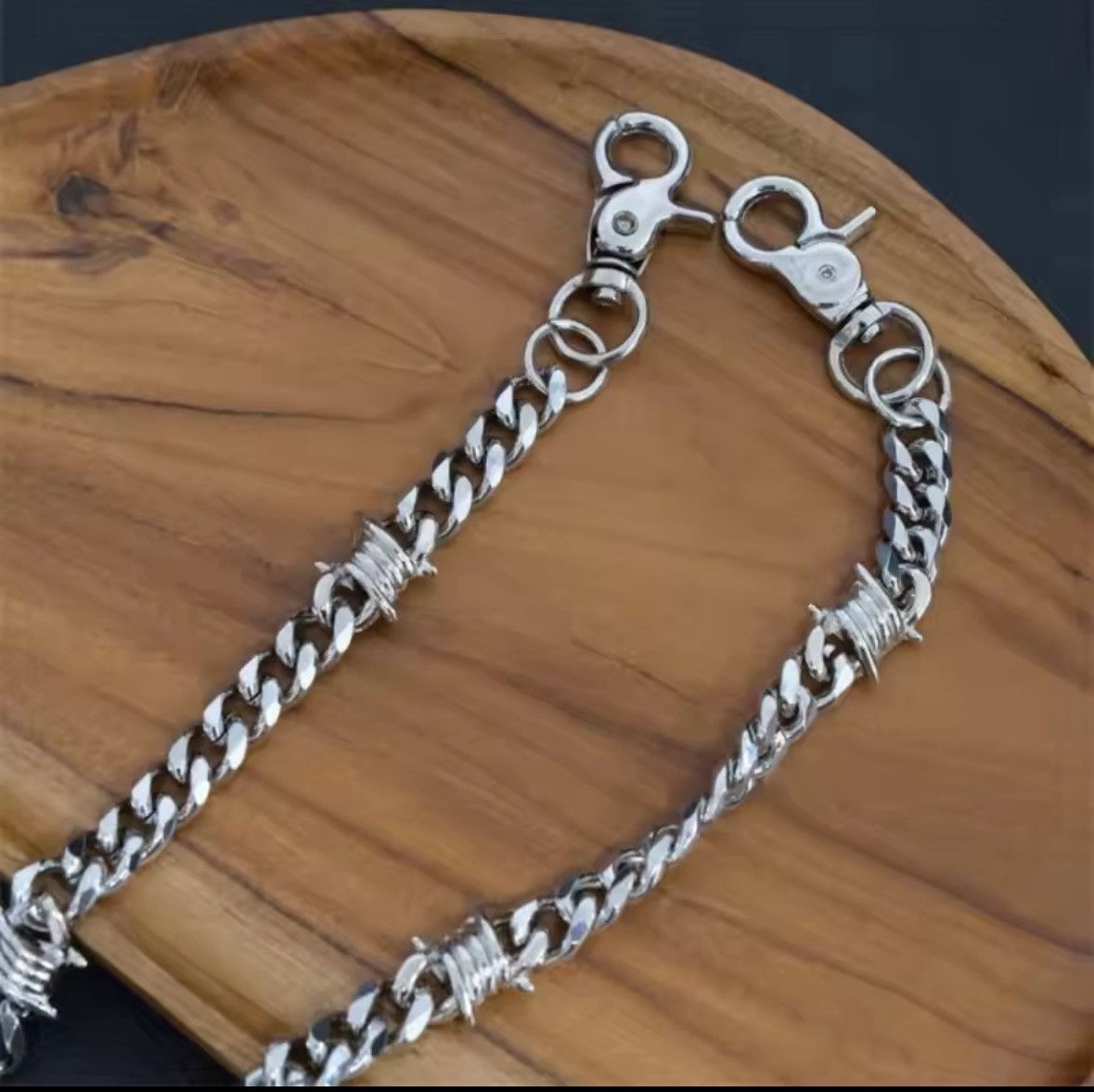 Jewelry Chain with Round Clasp, Men Chains for Jeans, Size ONE SIZE - 4 Thumbnail
