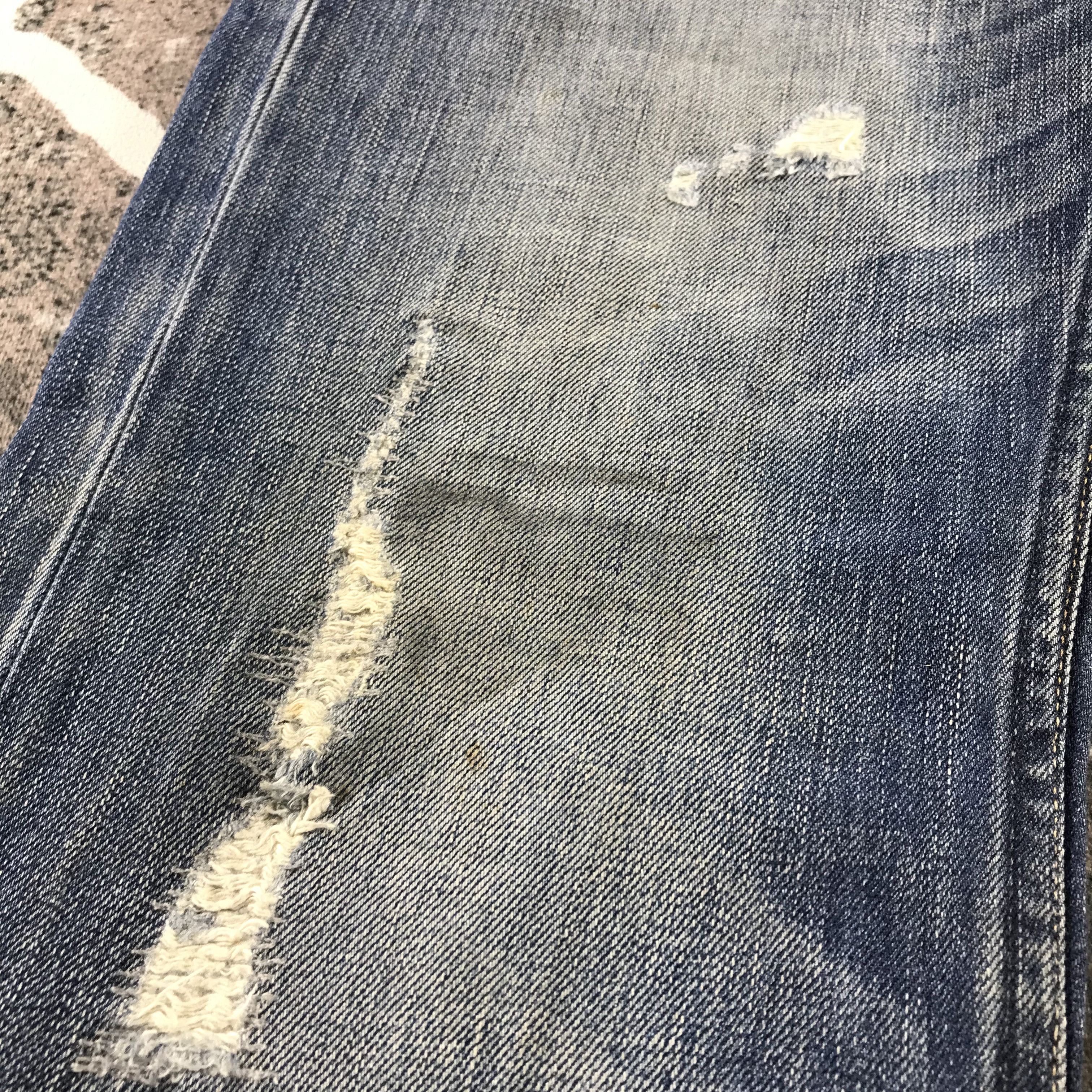 Vintage Levis 507 Jeans Distessed Denim KJ3381