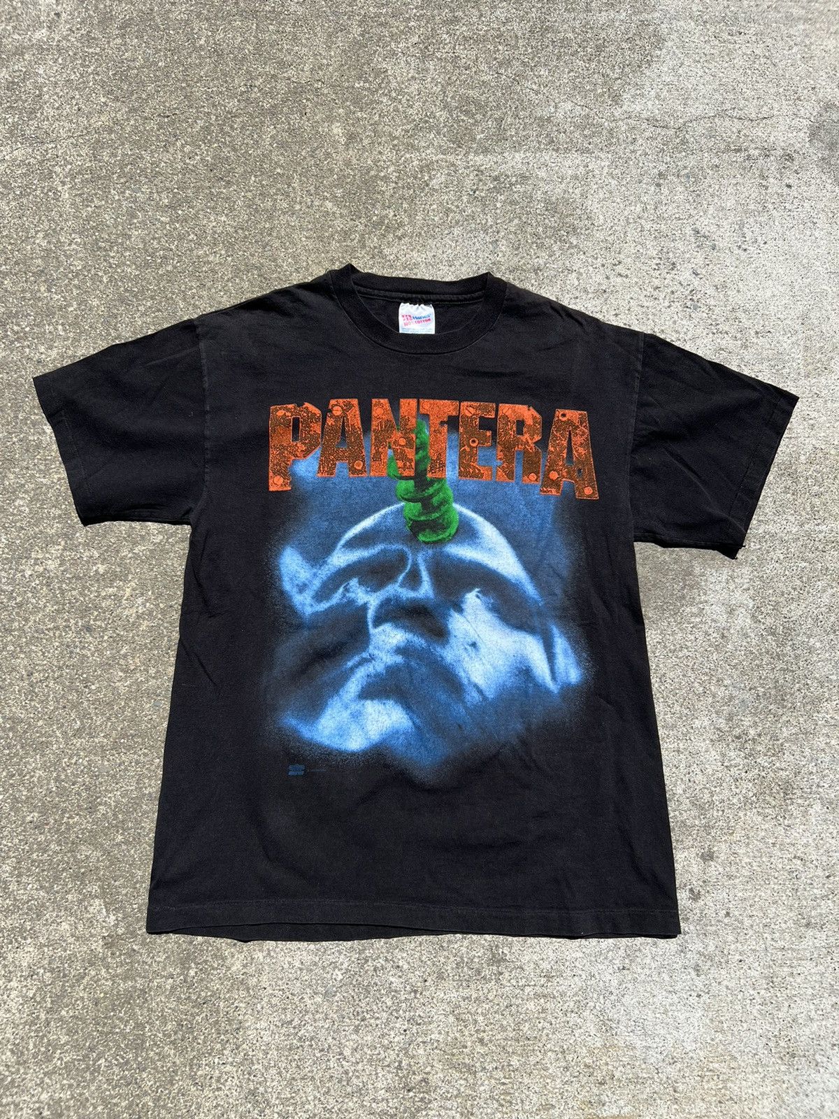 image of Band Tees 90's Pantera Far Beyond Driven World Tour Tee in Black, Men's (Size Large)