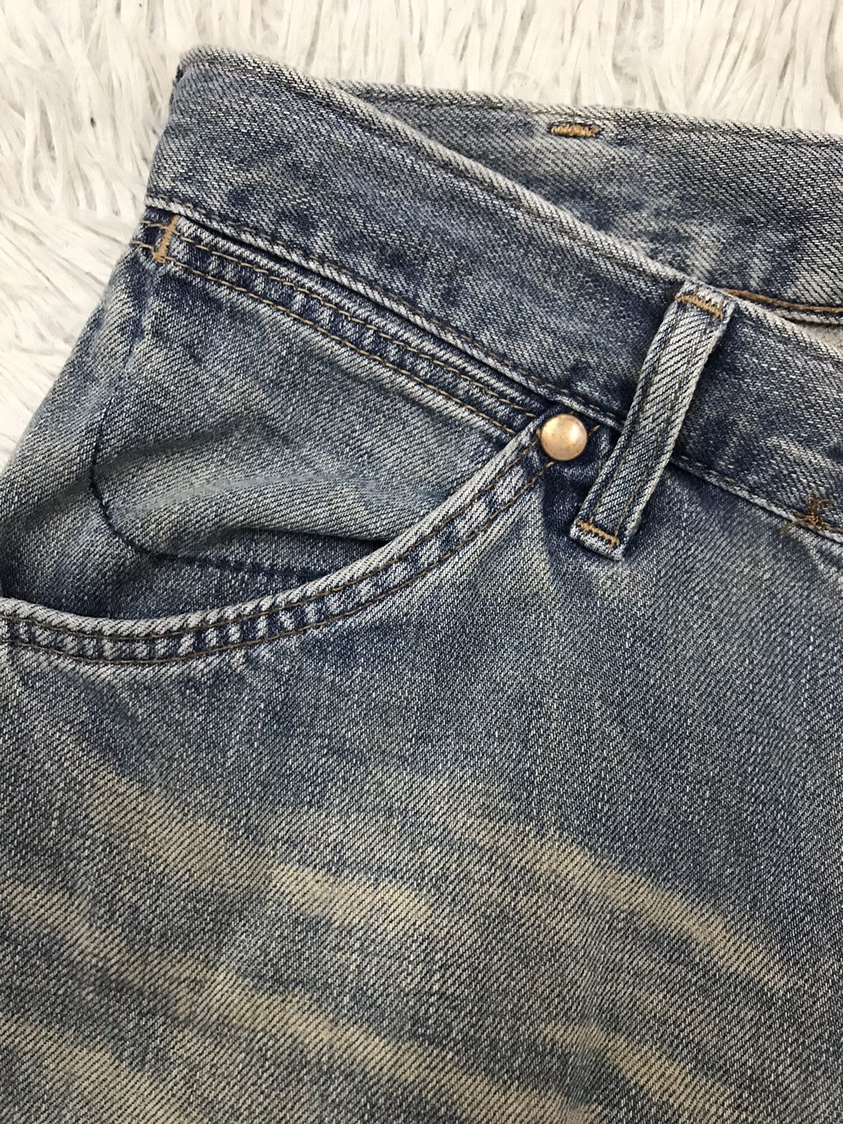 Wrangler Vintage Wrangler Bluebell Regular Straight Cut Denim Jeans Size US 28 / EU 44 - 8 Thumbnail