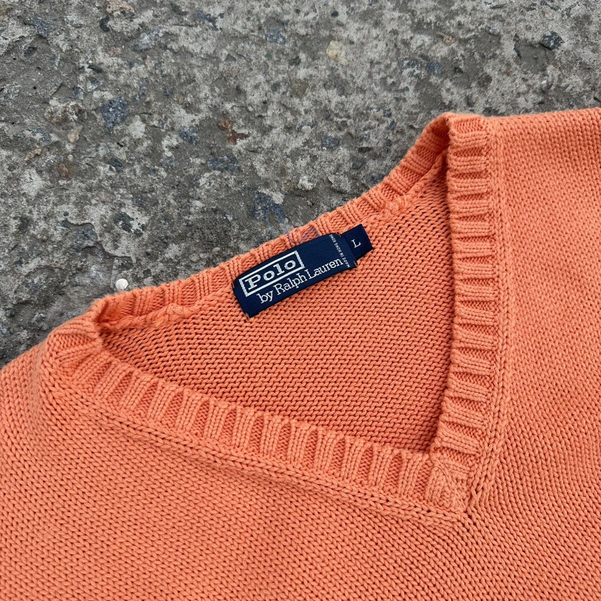 Japanese Brand × Polo Ralph Lauren Vintage Japanese Style Polo Ralph Lauren V Neck Old Money Size US L / EU 52-54 / 3 - 7 Thumbnail