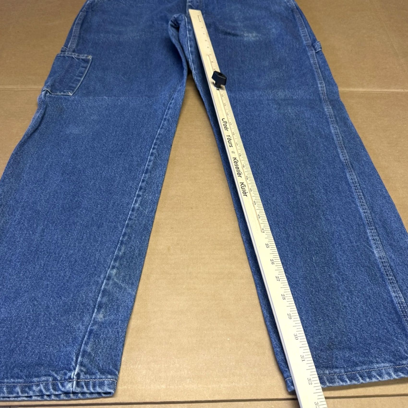 Denime Bulwark FR Flame Resistant Mens Jeans - 38x37 Size US 38 / EU 54 - 3 Thumbnail