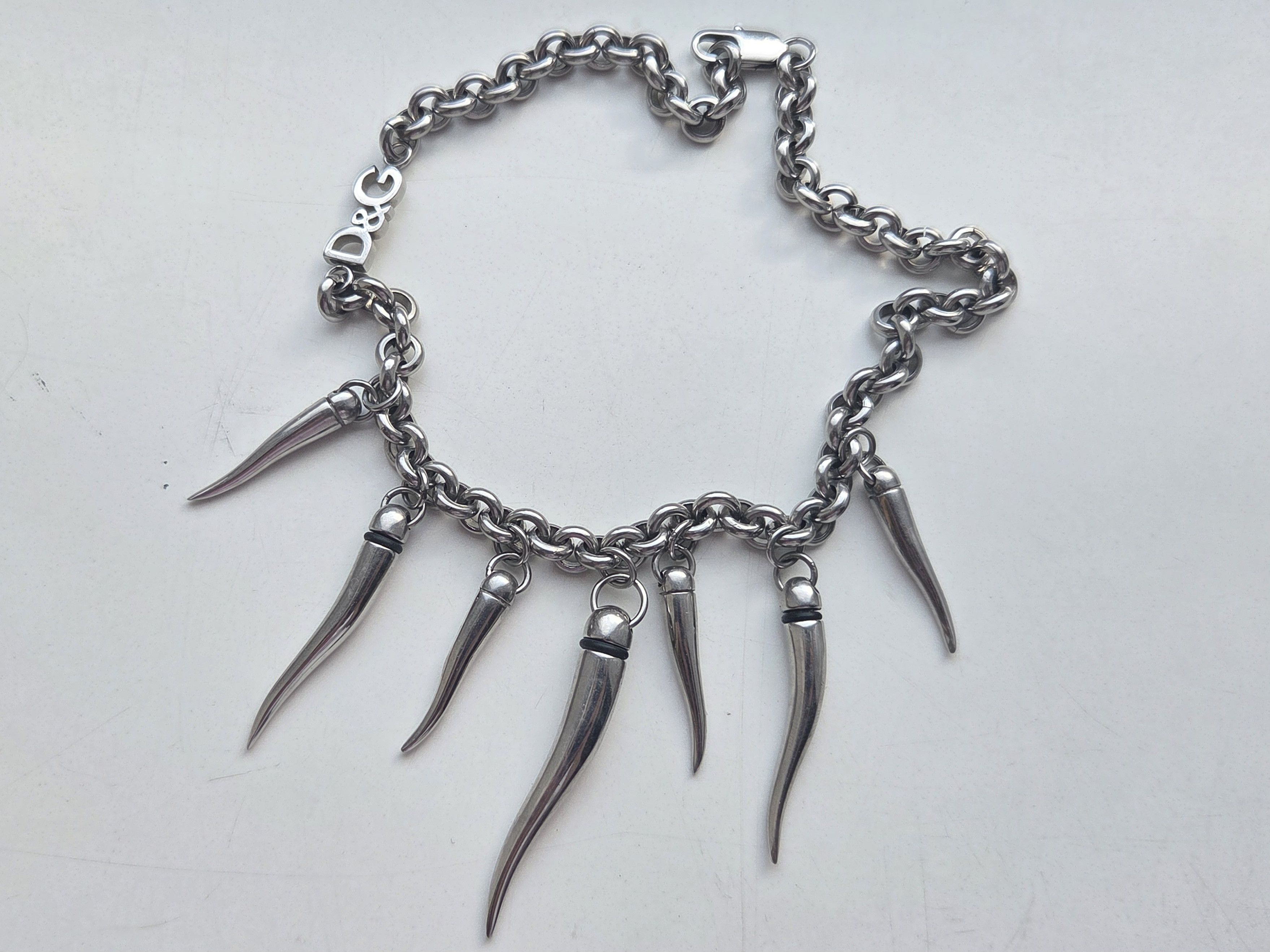Dolce & Gabbana Dolce & Gabbana fangs necklace Size ONE SIZE - 1 Thumbnail