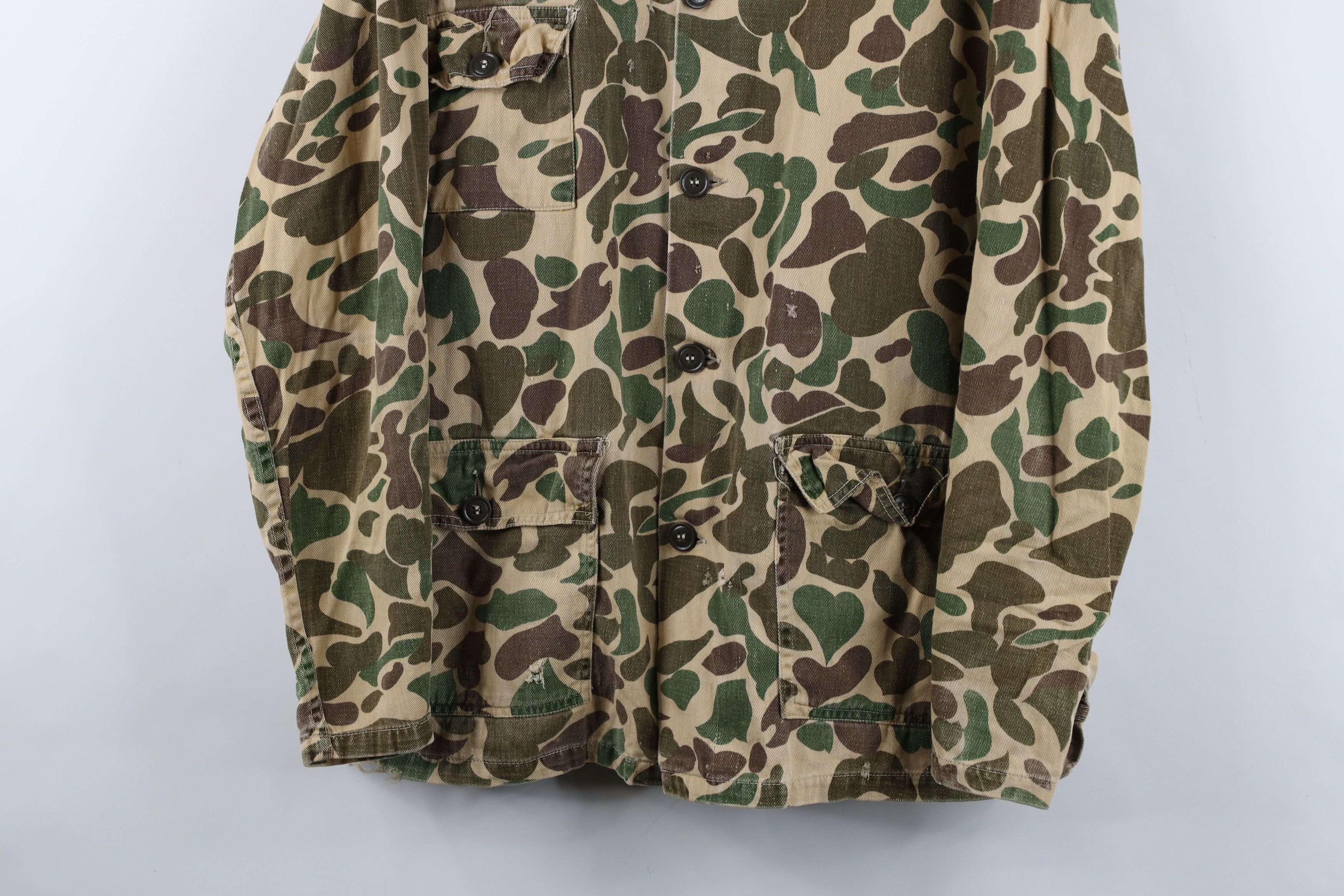 Vintage Vintage 70s Streetwear Frogskin Camouflage Field Jacket USA Size US XXL / EU 58 / 5 - 3 Thumbnail