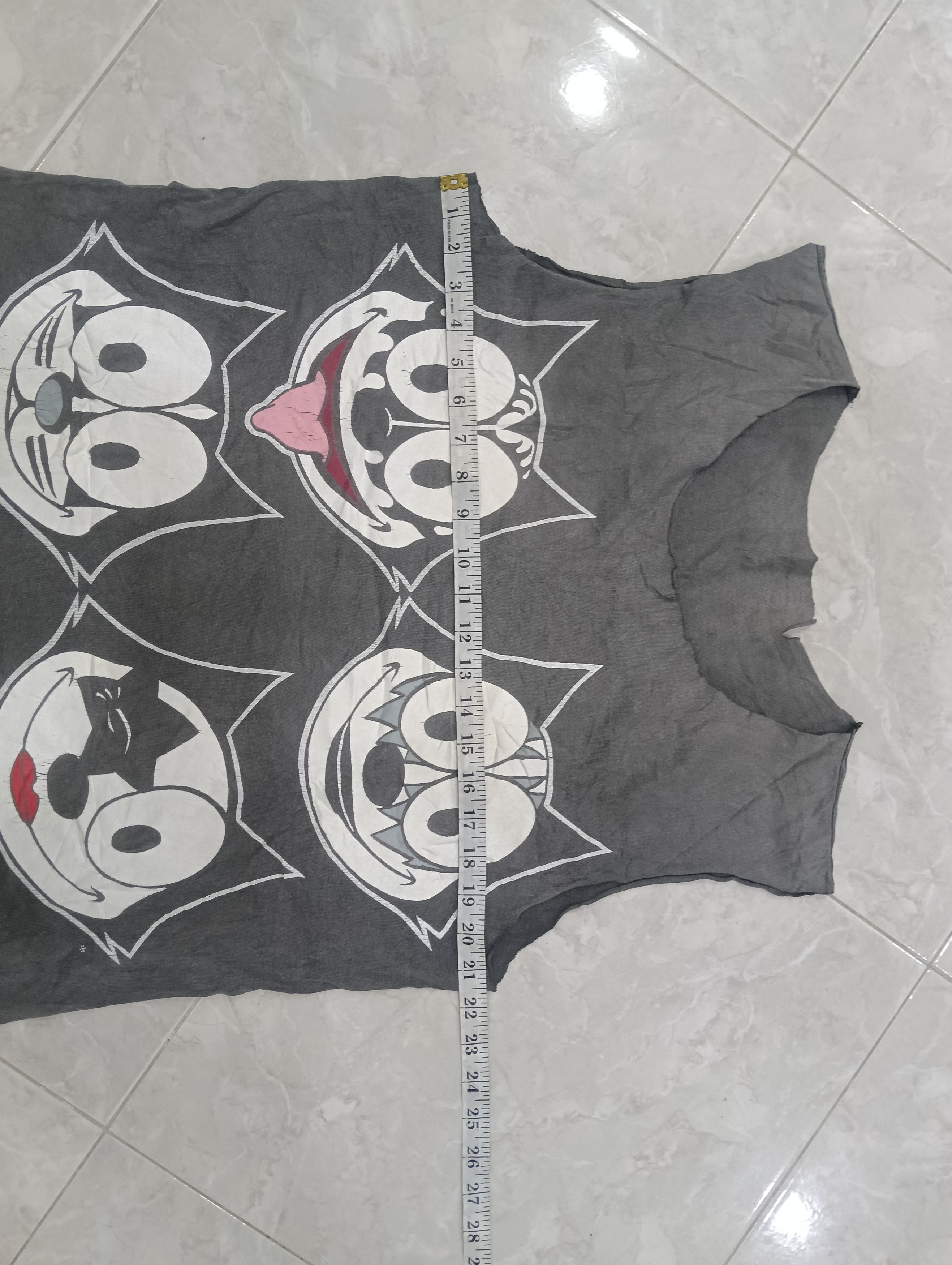 Felix True Vintage Felix The Cat X Kiss Sleeveless Size US L / EU 52-54 / 3 - 7 Thumbnail