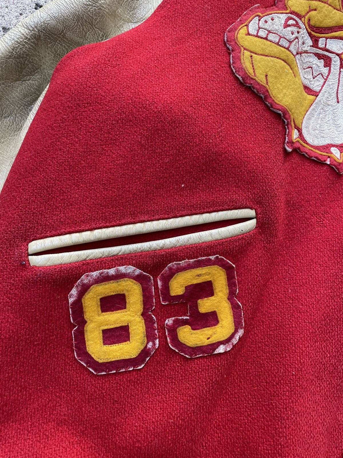 Vintage Vintage 80s letterman jacket Size US L / EU 52-54 / 3 - 2 Thumbnail