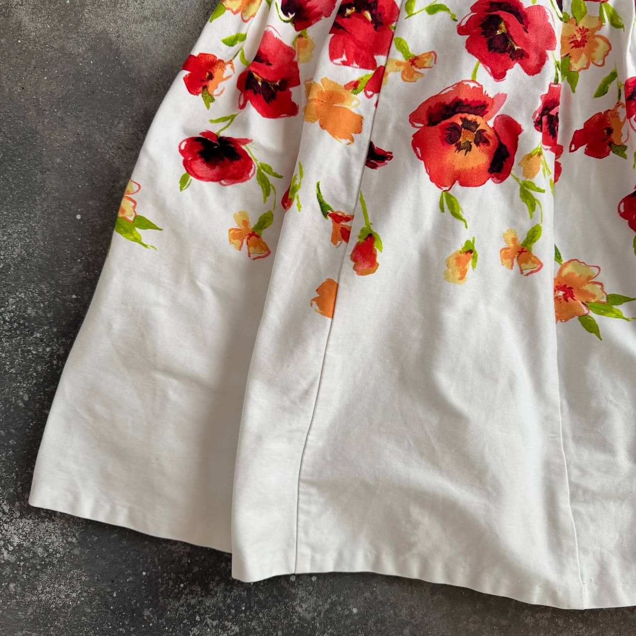 RRL Ralph Lauren × Ralph Lauren × Vintage Lauren Ralph Lauren Vintage Amazing Floral Dress Size S / US 4 / IT 40 - 5 Thumbnail