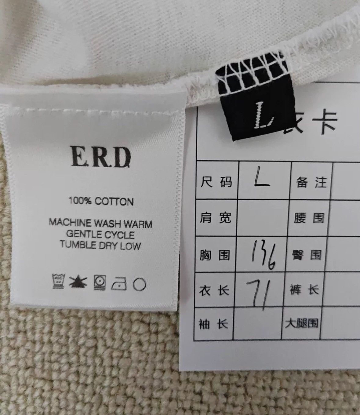 Enfants Riches Deprimes Enfants Riches Deporimes ERD Making Old Long Sleeve Size US L / EU 52-54 / 3 - 5 Thumbnail