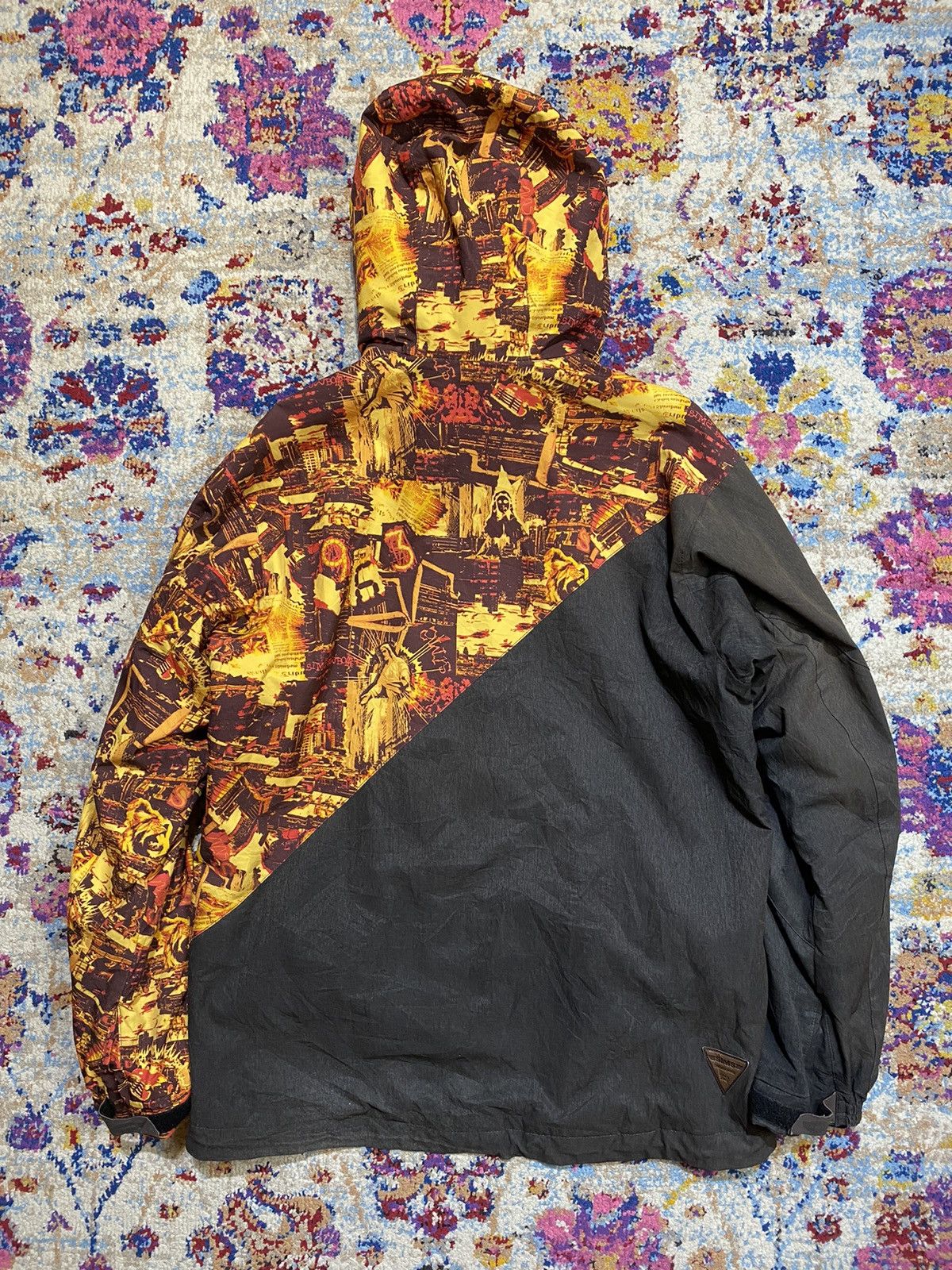 Other × Simms VTG SIMS SNOWBOARD LIBERTY STATUE HOODIE JACKET Size US XL / EU 56 / 4 - 2 Thumbnail