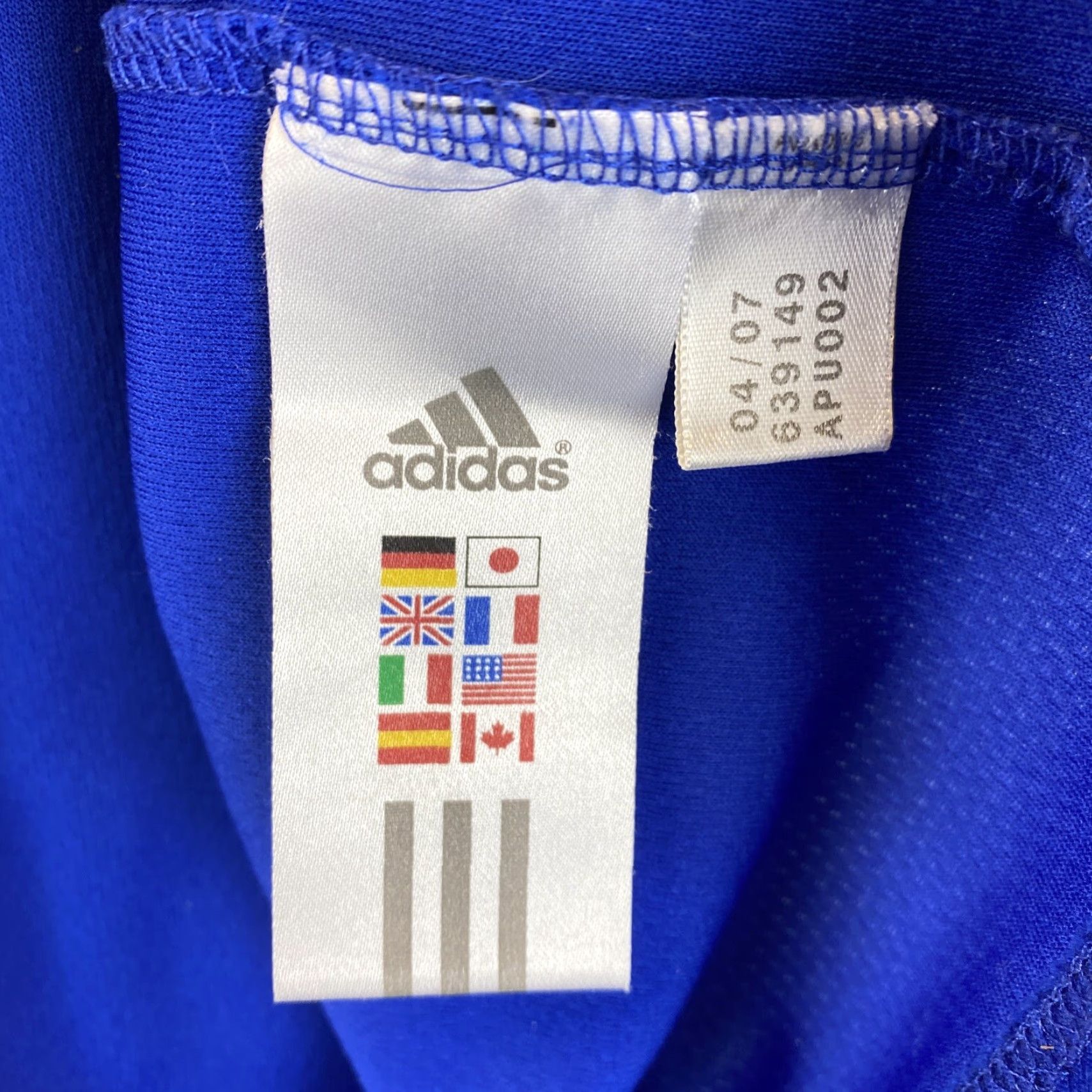 Adidas Adidas Climacool Shirt Men’s M Activewear Blue Short Sleeve Soccer Tee 74-30 (Brand Adidas) Size US M / EU 48-50 / 2 - 6 Thumbnail