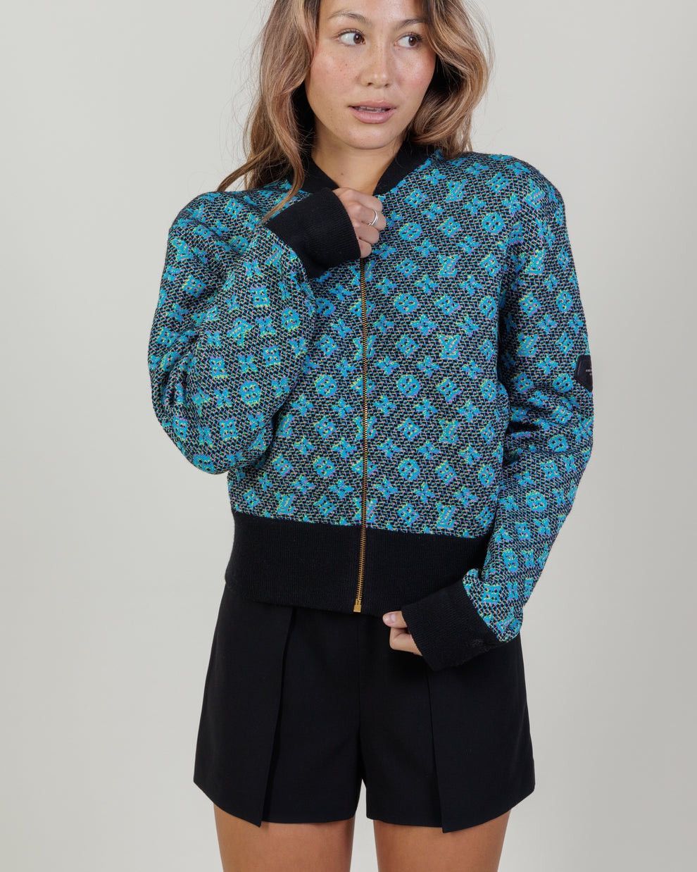 Louis Vuitton Louis Vuitton Monogram Bomber Knit Jacket sweater Size S / US 4 / IT 40 - 8 Thumbnail