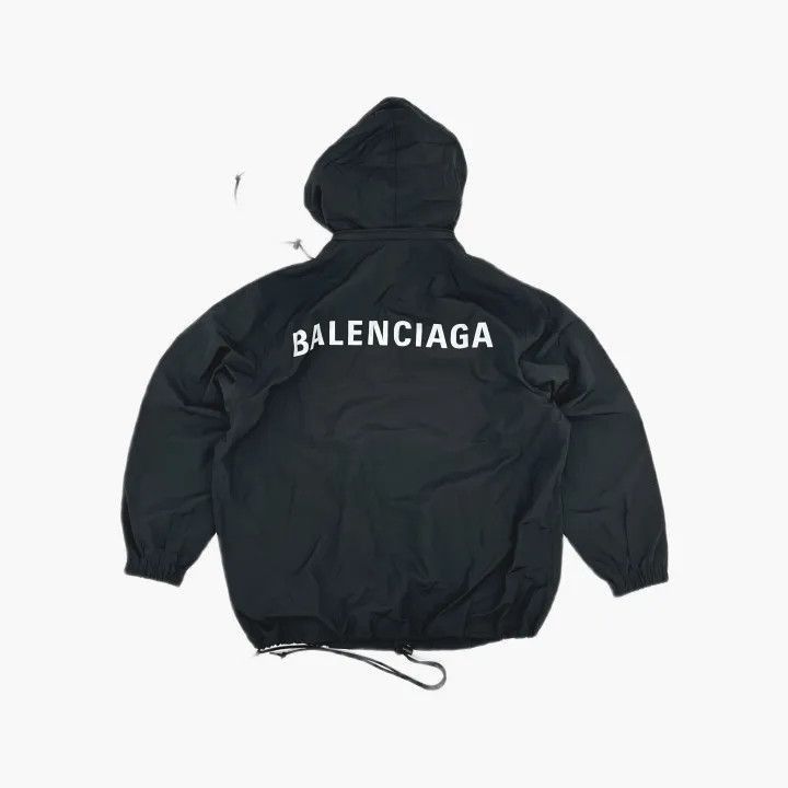 Balenciaga Balenciaga Black Long Sleeve Coat for Women 0079-2507 Size S / US 4 / IT 40 - 2 Thumbnail