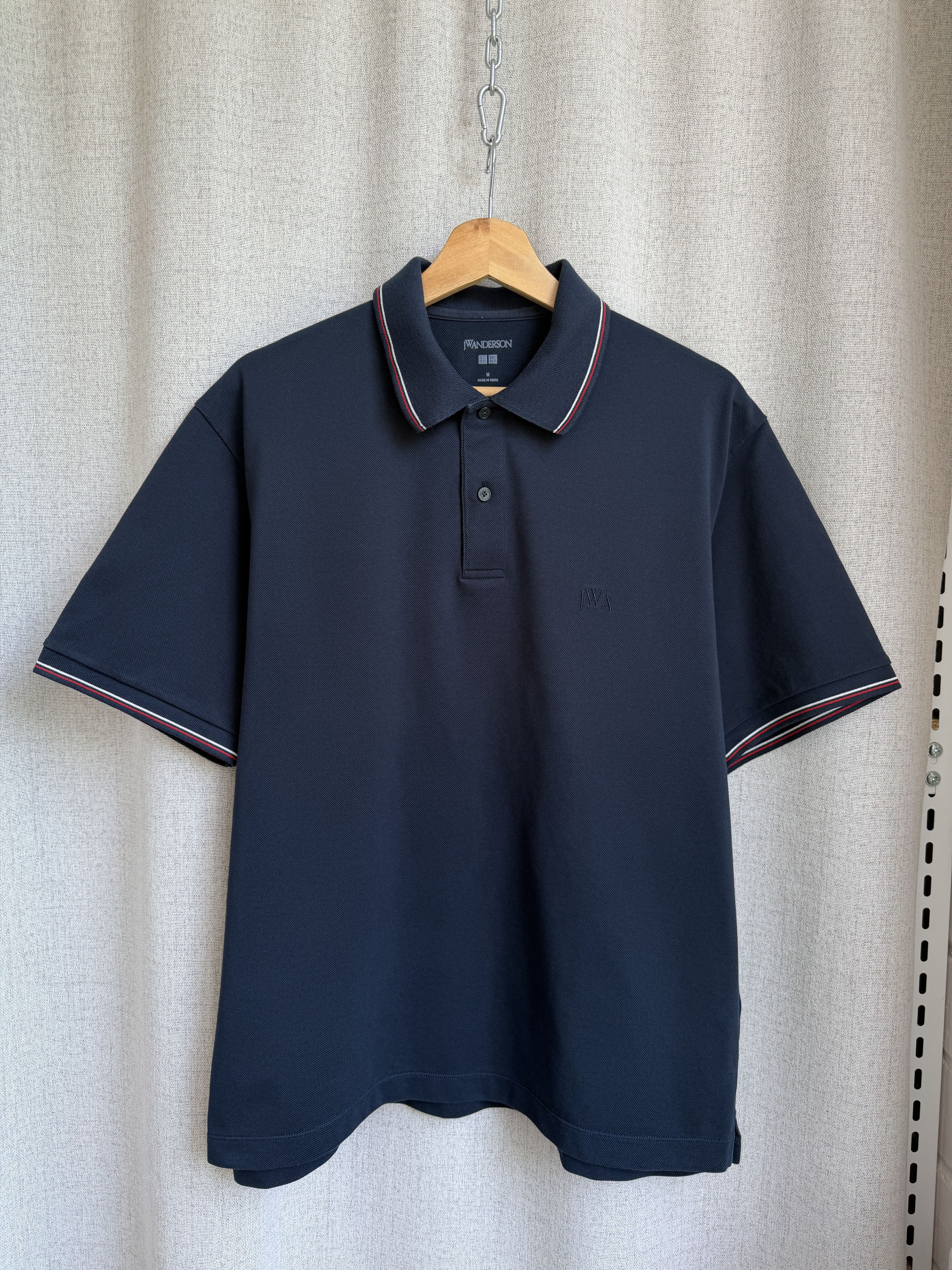 JW Anderson × Uniqlo JW Anderson Uniqlo Classic Navy Polo Shirt Size US M / EU 48-50 / 2 - 1 Thumbnail