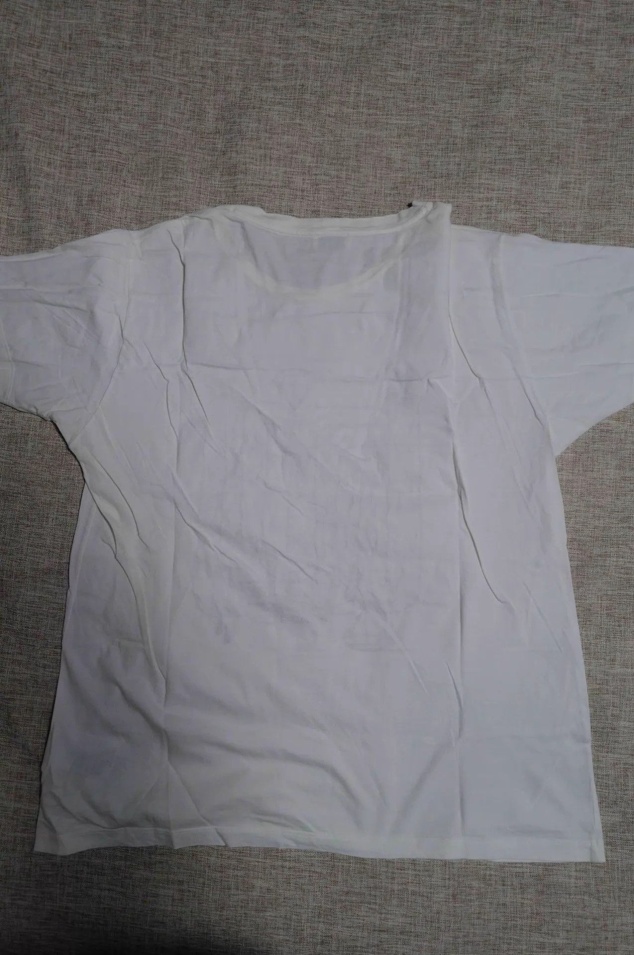 Saint Laurent Paris SLP 14AW Ivory Print Tee XL Size XL / US 12-14 / IT 48-50 - 2 Thumbnail
