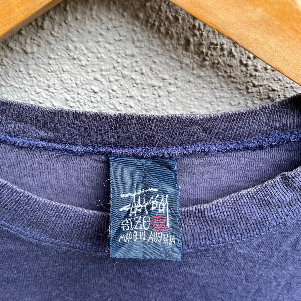 Stussy Vintage STUSSY international center logo tee Size US M / EU 48-50 / 2 - 4 Thumbnail