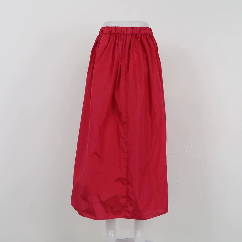 Kenzo Kenzo Mulberry silk blended solid color half skirt Size 24" / US 00 / IT 34 - 2 Thumbnail