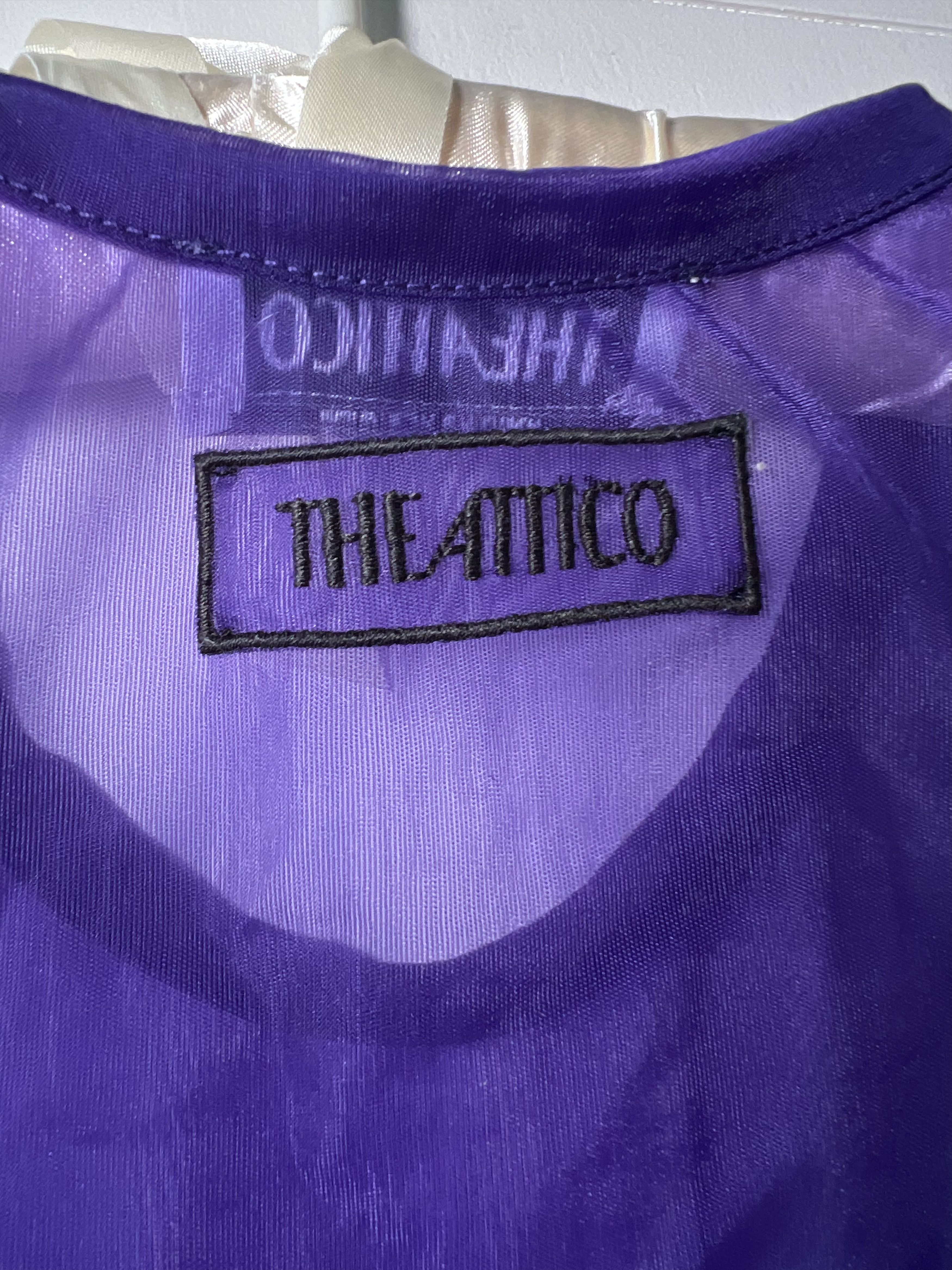 The Attico The Attico Purple See Through Sleeveless Top Size XS / US 0-2 / IT 36-38 - 3 Thumbnail