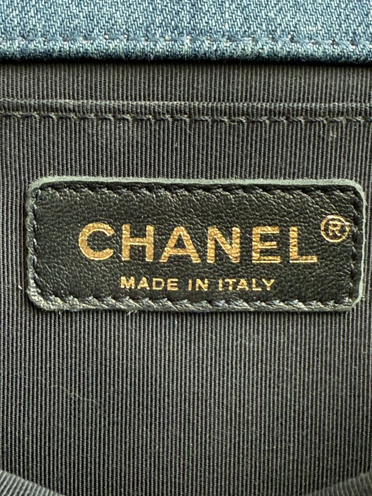 Chanel Chanel 2013 Paris Dallas denim patchwork Boy bag Size ONE SIZE - 10 Thumbnail