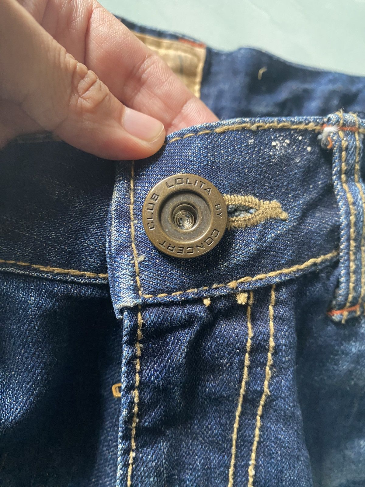 If Six Was Nine × Japanese Brand Vintage Exotic Denim Yoshimoto Nara x Lolita Size US 32 / EU 48 - 6 Thumbnail