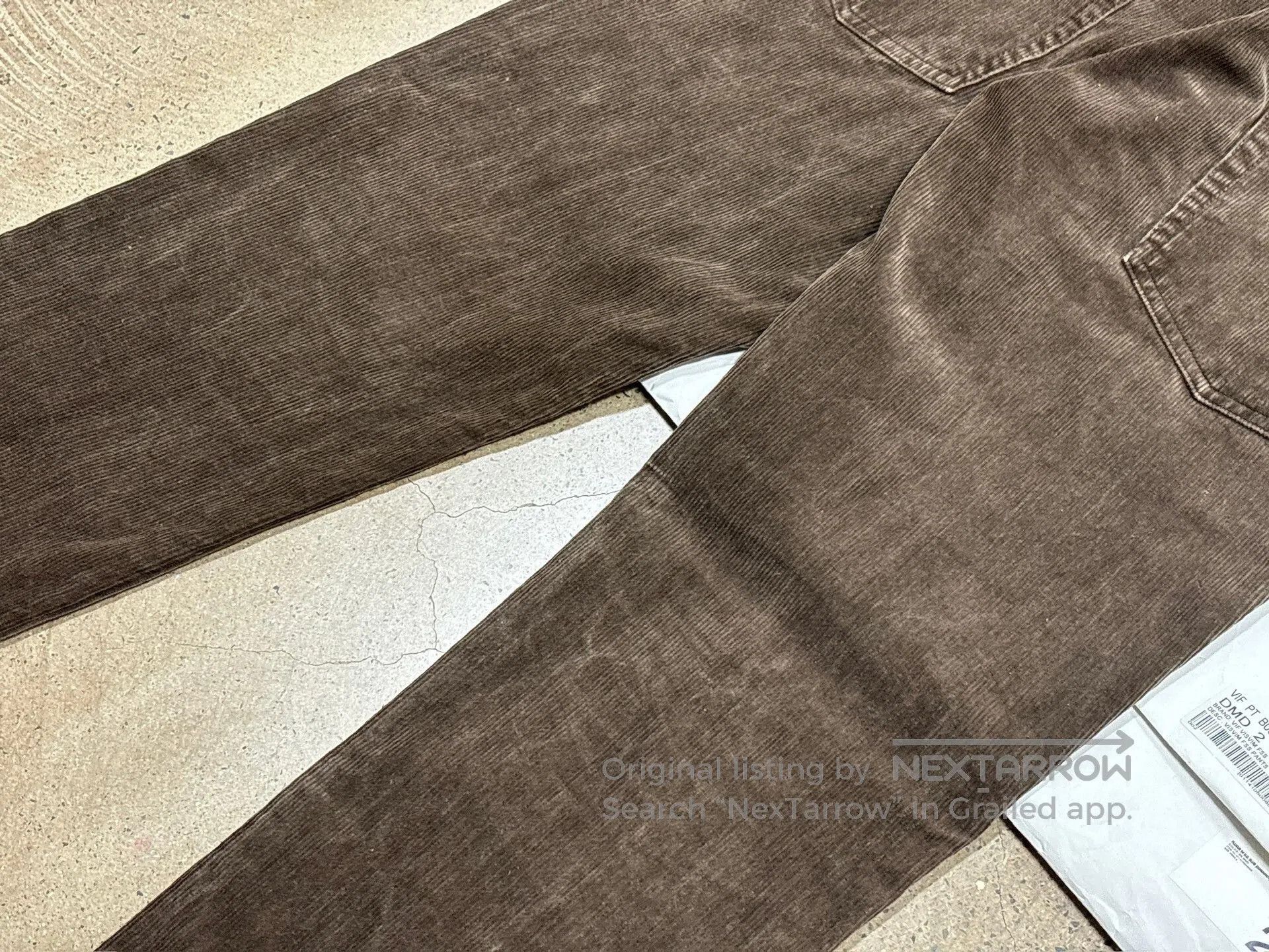 Visvim Visvim Fluxus 04 N.D. Slub Corduroy Pants. Size US 26 / EU 42 - 6 Thumbnail