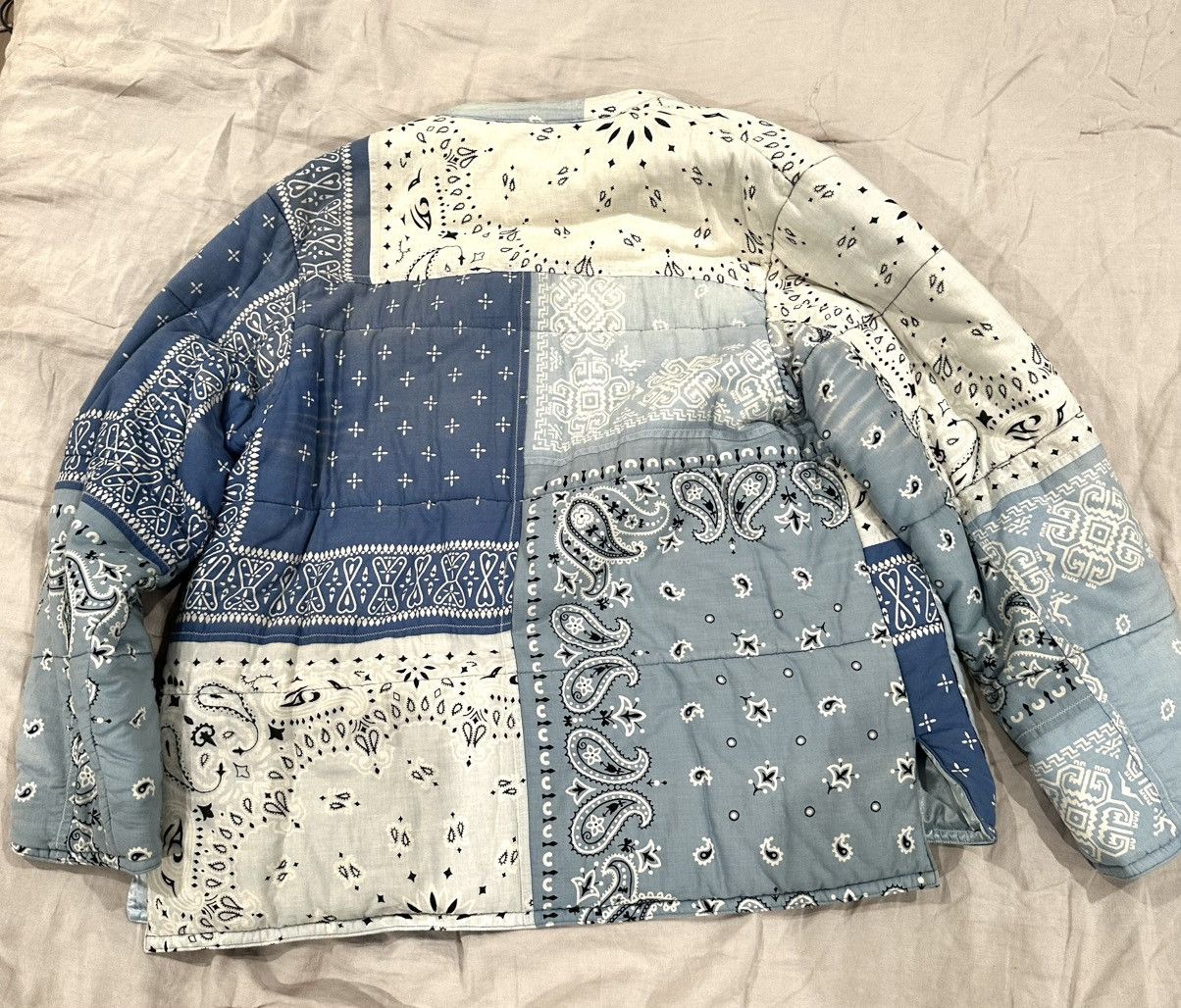 Kapital Kapital Blue Bandana Puffer Size US XL / EU 56 / 4 - 2 Thumbnail